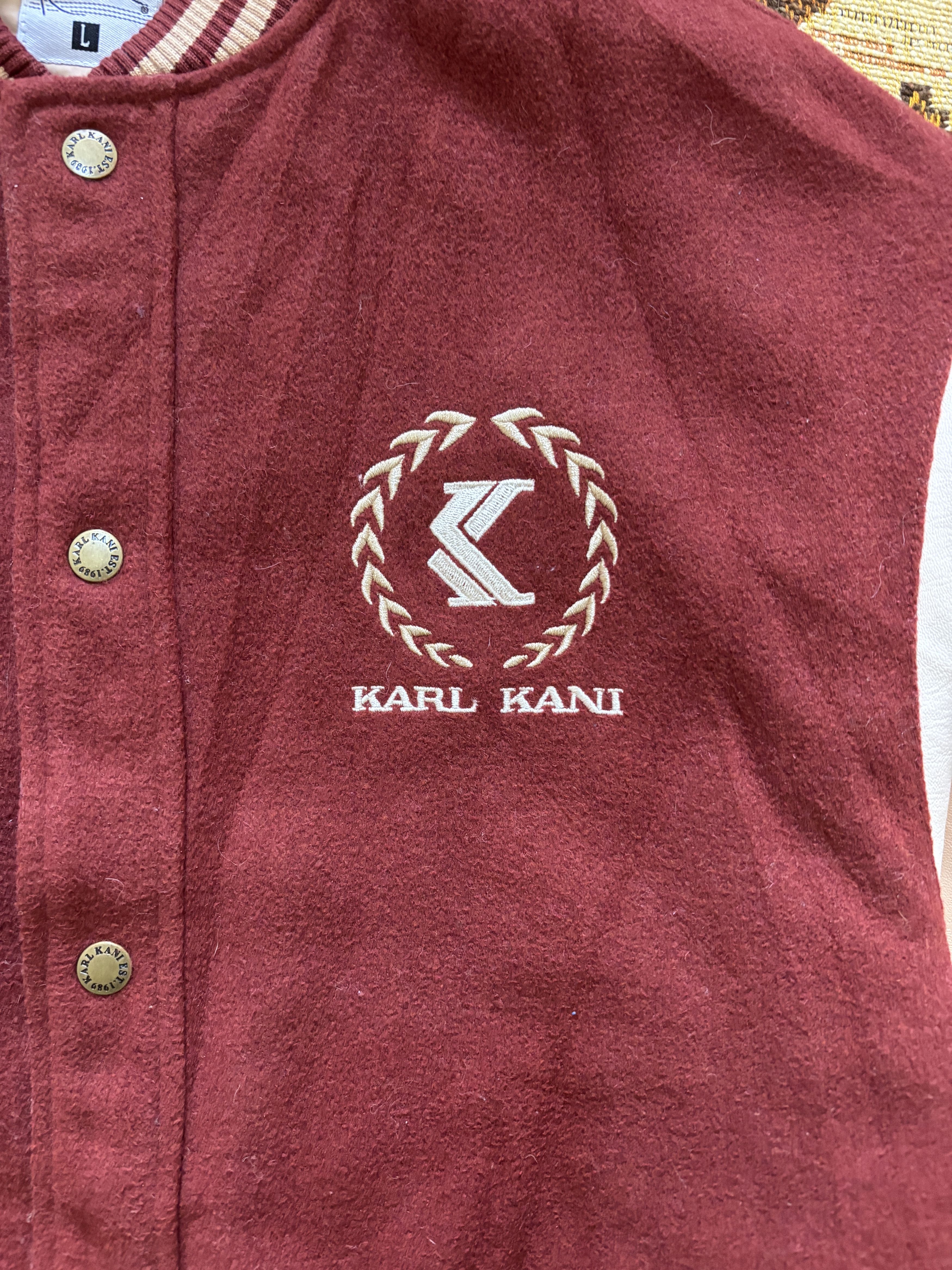 Karl Kani Karl Kani College Varsity Jacket Size L Size US L / EU 52-54 / 3 - 4 Thumbnail