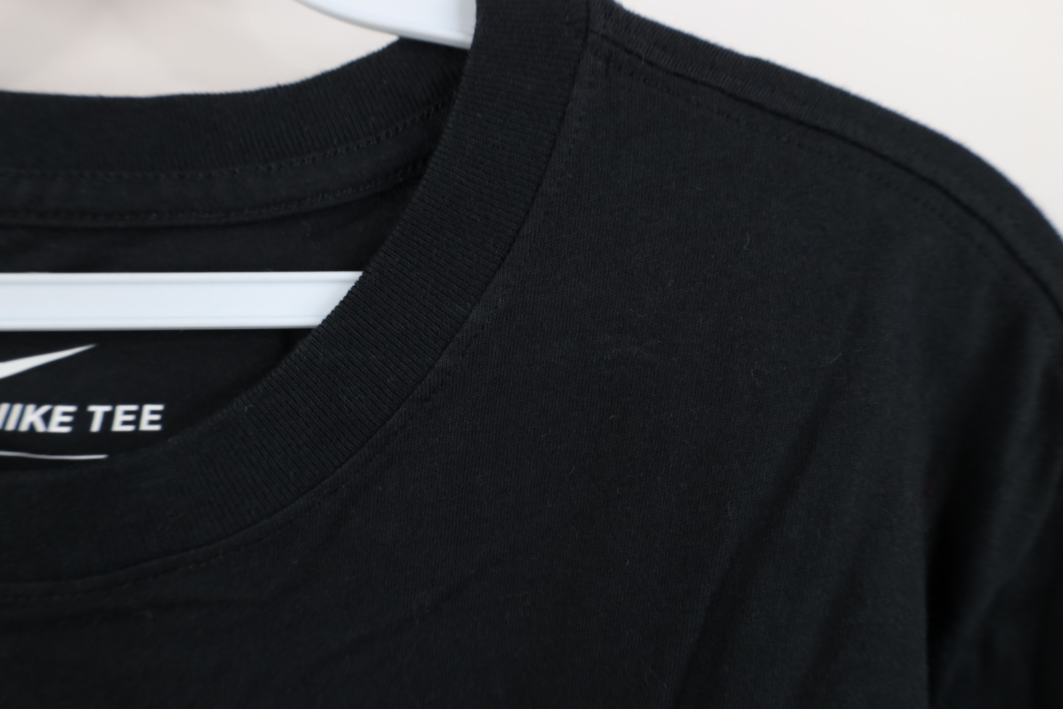Nike Vintage Y2K Nike Spell Out Swoosh Short Sleeve T-Shirt Black Size US M / EU 48-50 / 2 - 5 Thumbnail