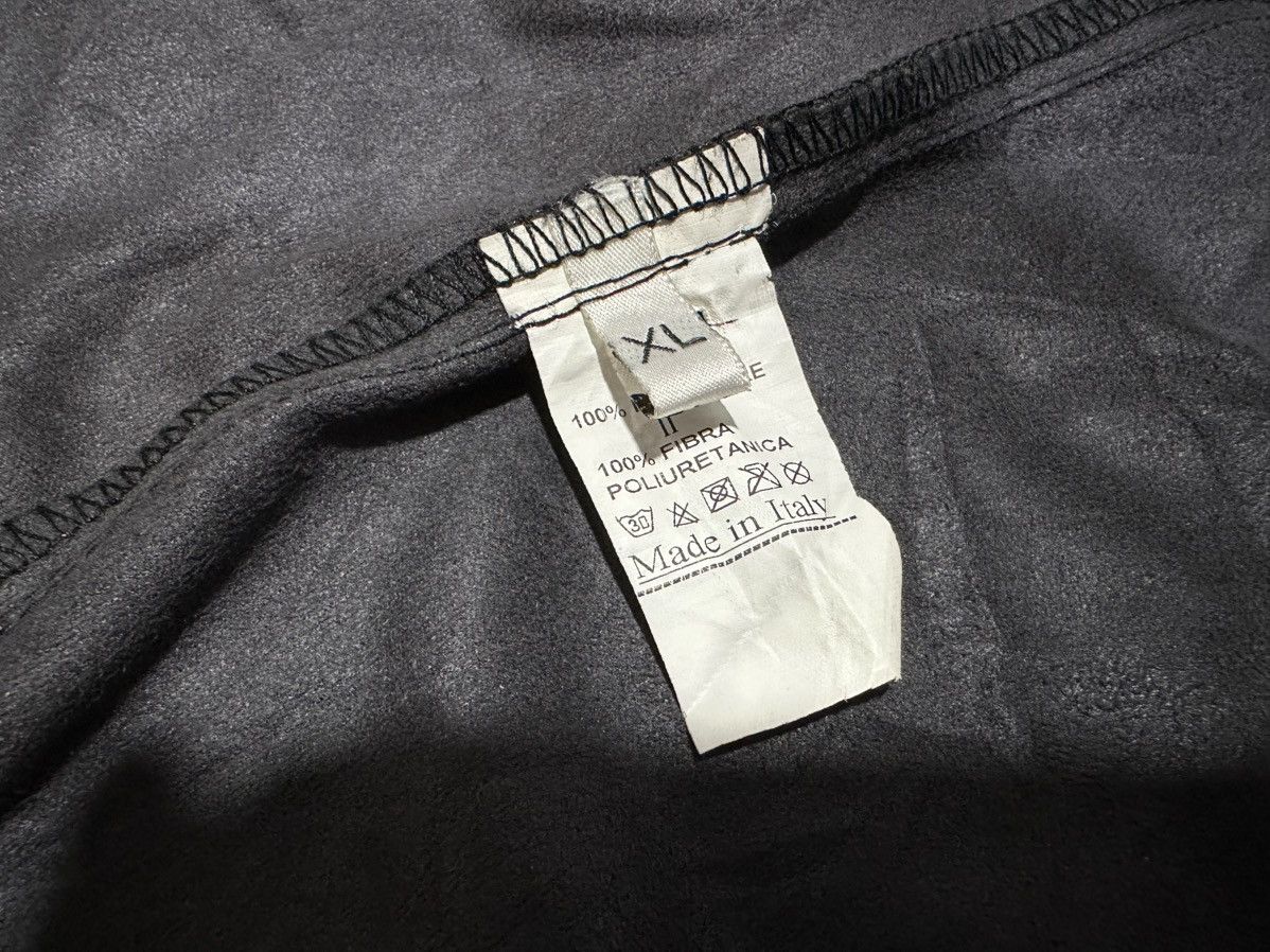 14th Addiction × Japanese Brand × Le Grande Bleu (L.G.B.) 🔥Vintage Italian Faux Leather Long Coat Made In Italy Size US XL / EU 56 / 4 - 12 Thumbnail