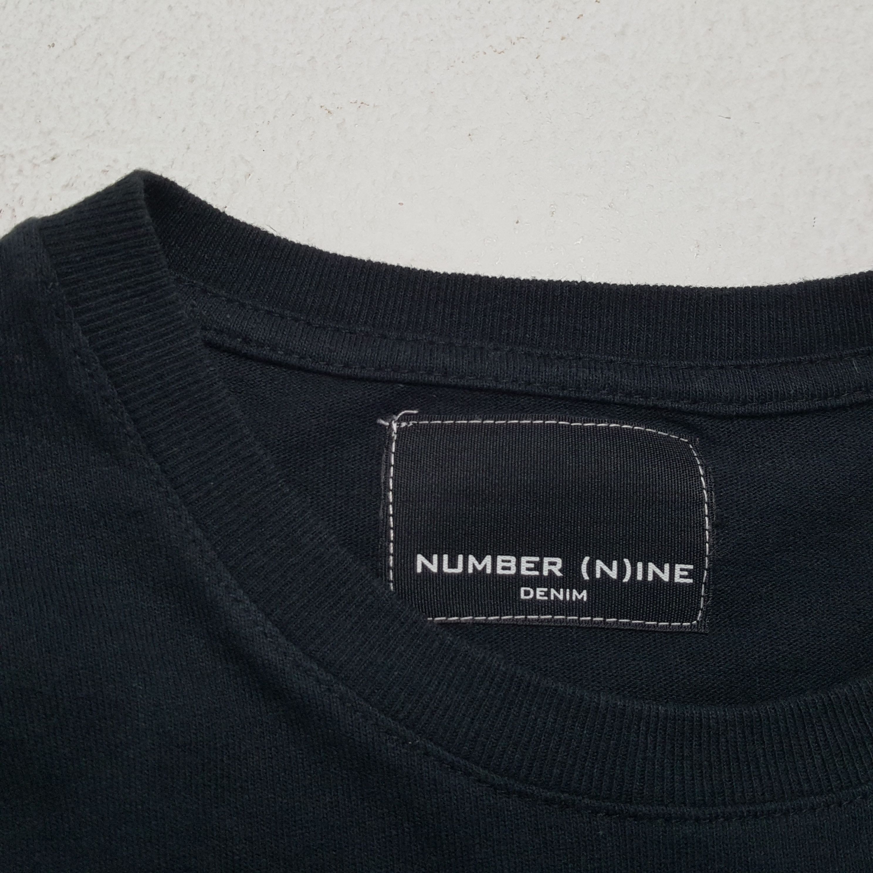Japanese Brand × Number (N)ine × Vintage NUMBER NINE Japanese Brand Streetwear Custom Art Tshirt Size US S / EU 44-46 / 1 - 8 Thumbnail