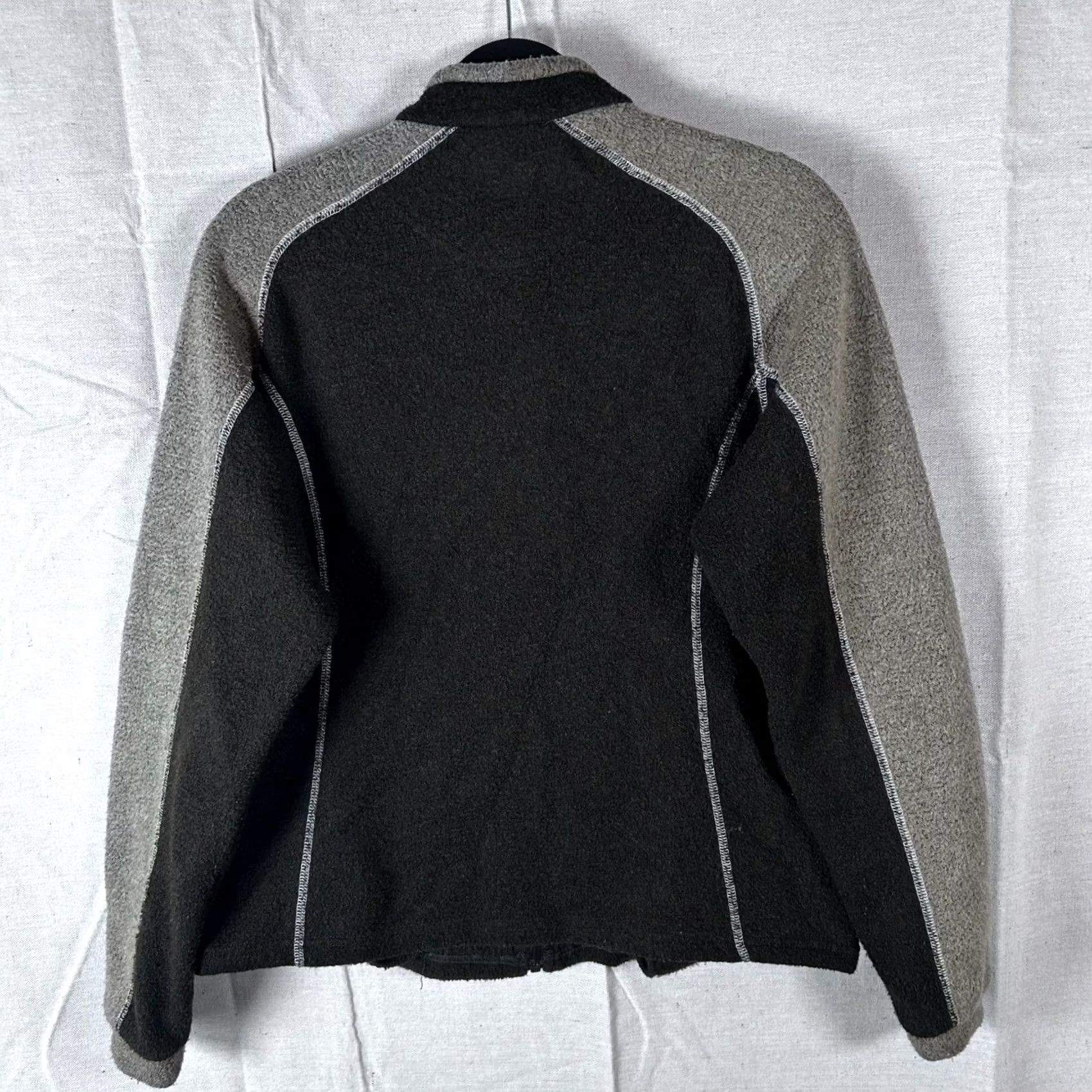 Vintage Kühl Alfpaca Fleece Full Zip Jacket Womens M Black Gray Canada Size M / US 6-8 / IT 42-44 - 3 Thumbnail