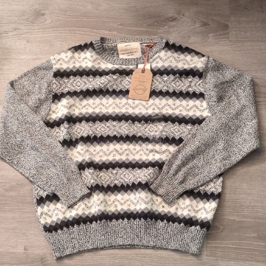 Weatherproof Weatherproof Vintage Black Marl Sweater Size Large Size US L / EU 52-54 / 3 - 2 Thumbnail