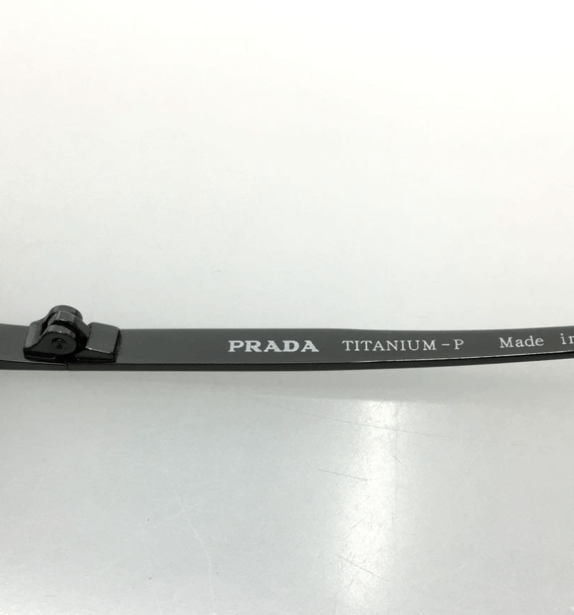 PRADA Sunglasses SPR 52D Star Sport Metal Shield Oval Wrap