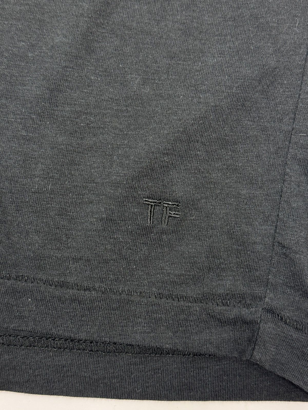 Tom Ford LOGO DETAILED T-SHIRT Size US XL / EU 56 / 4 - 6 Thumbnail