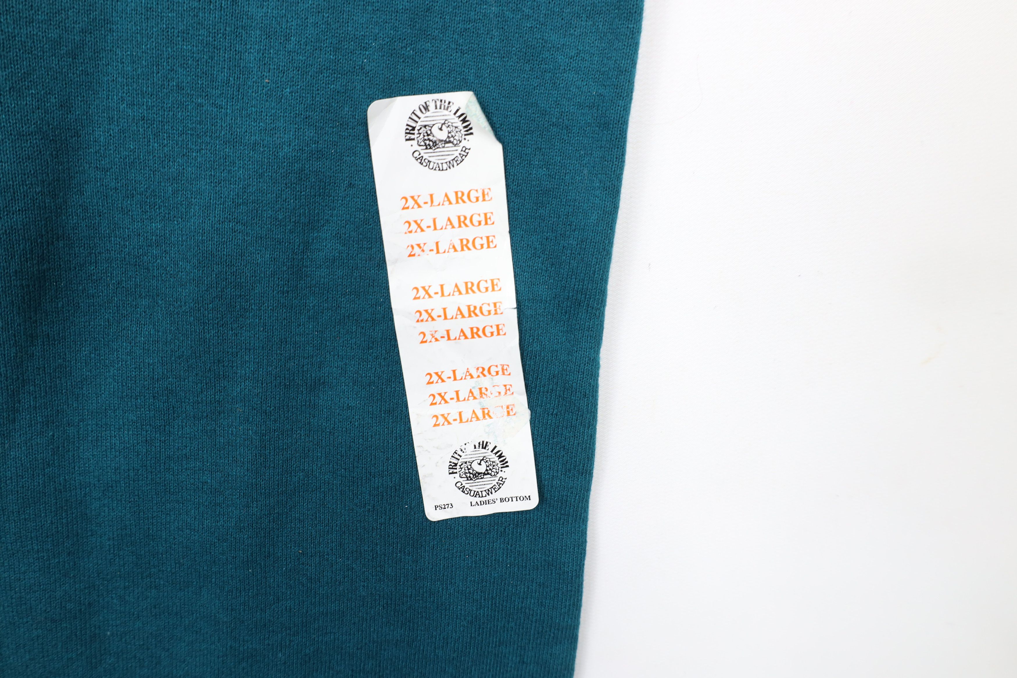 Vintage Deadstock Vintage 90s Streetwear Heavyweight Sweatpants USA Size 34" / US 12 / IT 48 - 5 Thumbnail