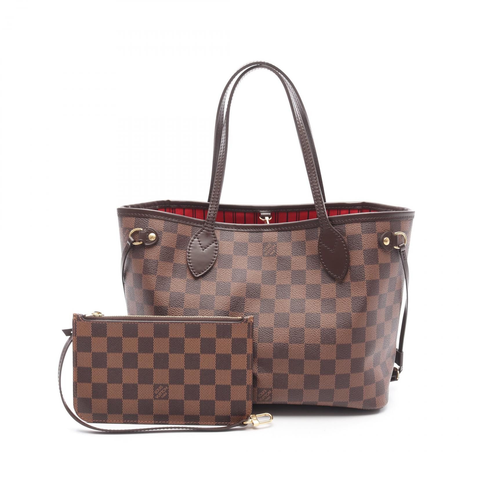 Louis Vuitton Louis Vuitton Neverfull Pm Damier Coated Canvas Tote Bag Canvas Tote Bag N41359 in Brown, Women's