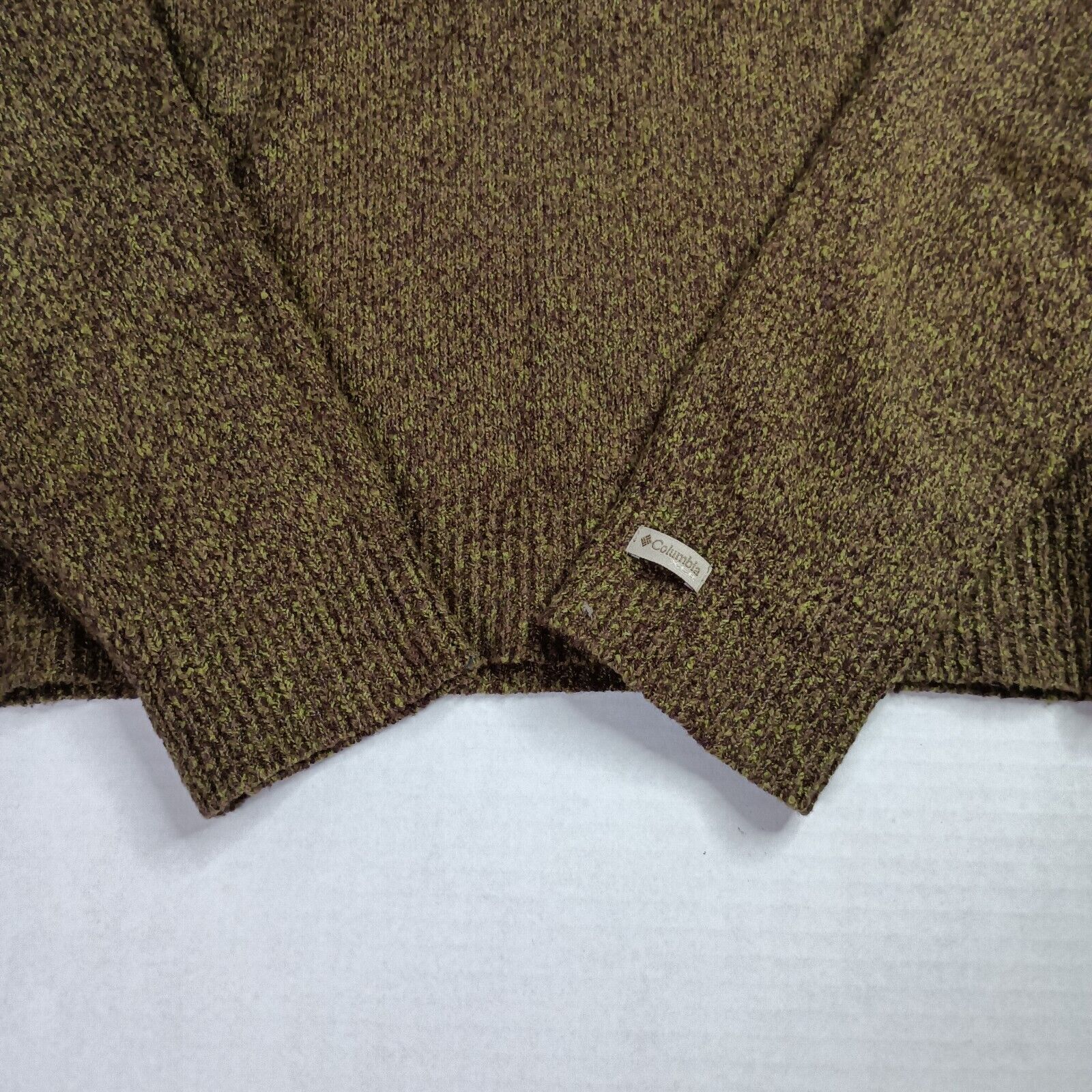 Columbia Columbia XCO Cotton Blend V Neck Sweater Women's L Green Size L / US 10 / IT 46 - 3 Thumbnail