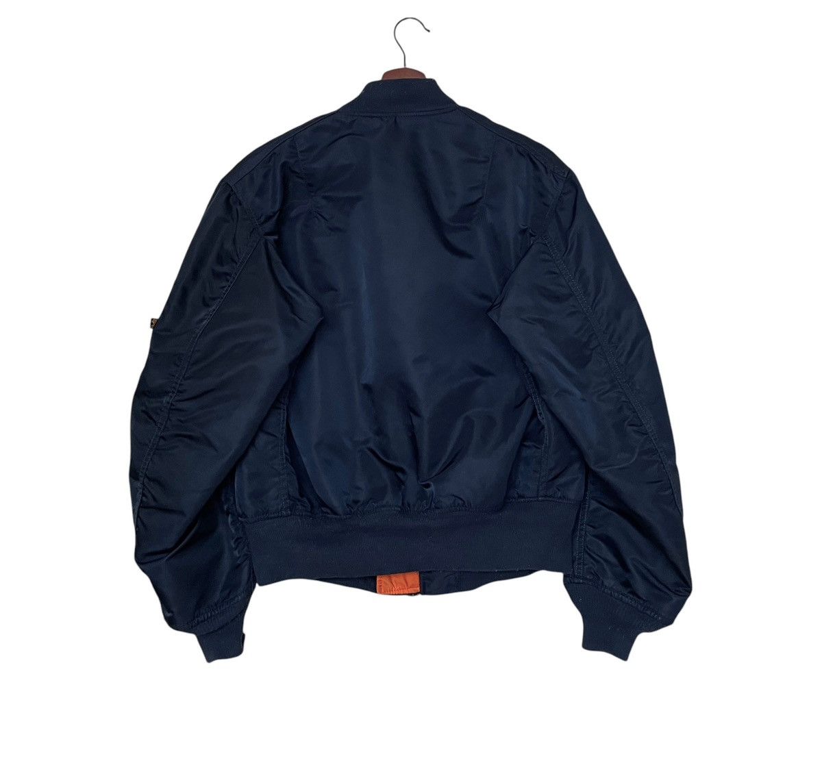 Alpha Industries × Vintage Vintage Brand Alpha Industries MA-1 Fly Jacket 1980s Size US M / EU 48-50 / 2 - 2 Thumbnail