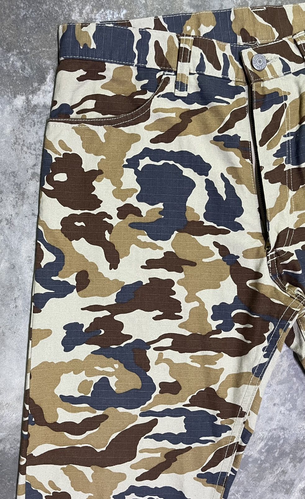 Beams Plus × Japanese Brand Japan Cotton Camo Beams Co.Ltd Tokyo Size US 31 - 5 Thumbnail
