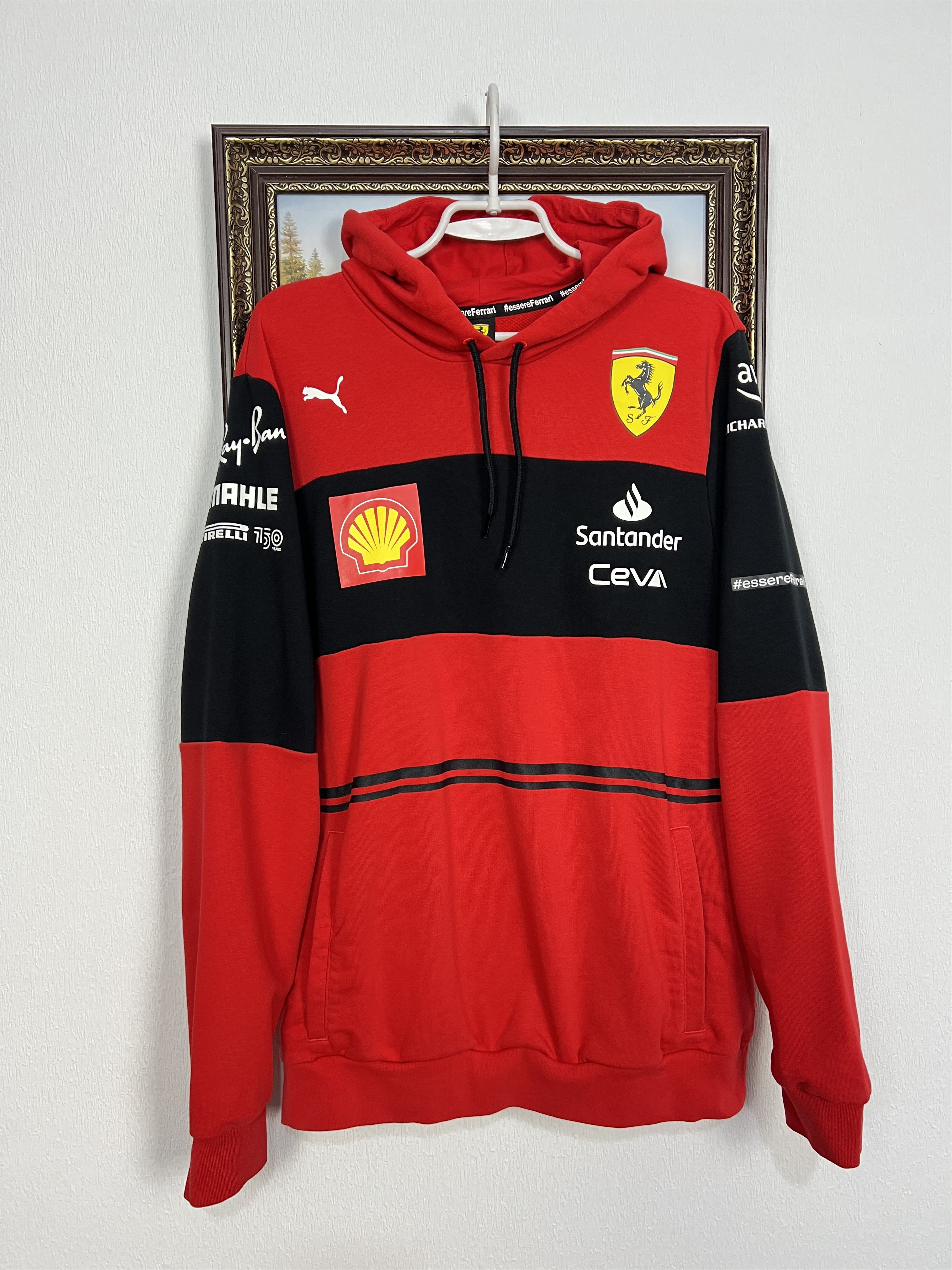 Ferrari Puma Scuderia Ferrari F1 Racing Jacket Hoodie Track Top Hype Size US L / EU 52-54 / 3 - 1 Thumbnail