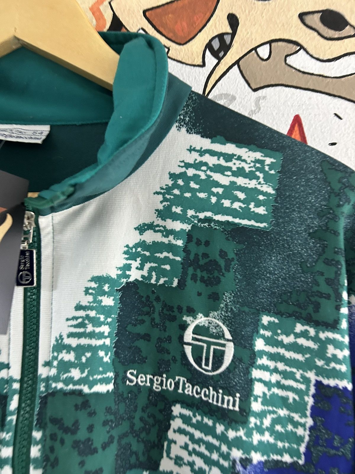 Sergio Tacchini 90 s Sergio Tachini Track jacket Size US M / EU 48-50 / 2 - 3 Thumbnail