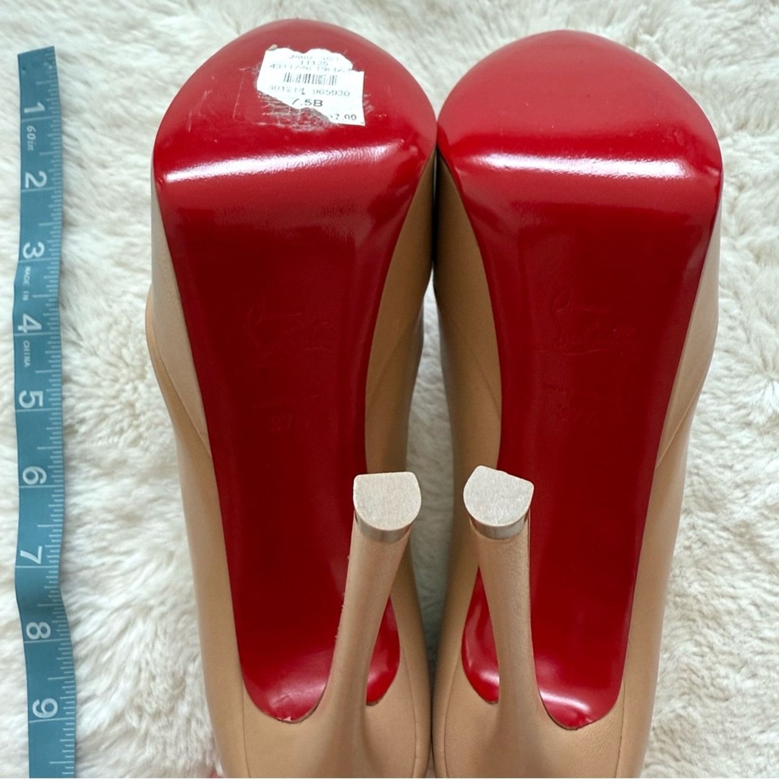 Christian Louboutin NEW!!! Christian Louboutin pump Alta 160 37.5 Retail 1195$ Size US 7.5 / IT 37.5 - 6 Thumbnail