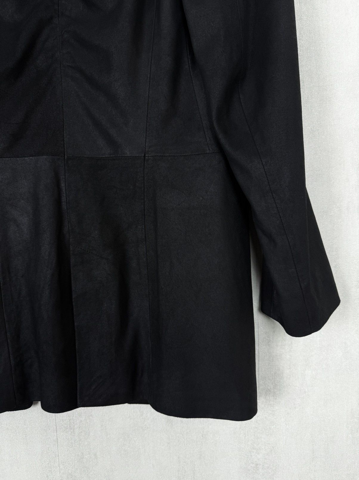 Ann Demeulemeester Ann Demeulemeester Leather Blazer With 925 Silver Chain Size XS / US 0-2 / IT 36-38 - 15 Thumbnail