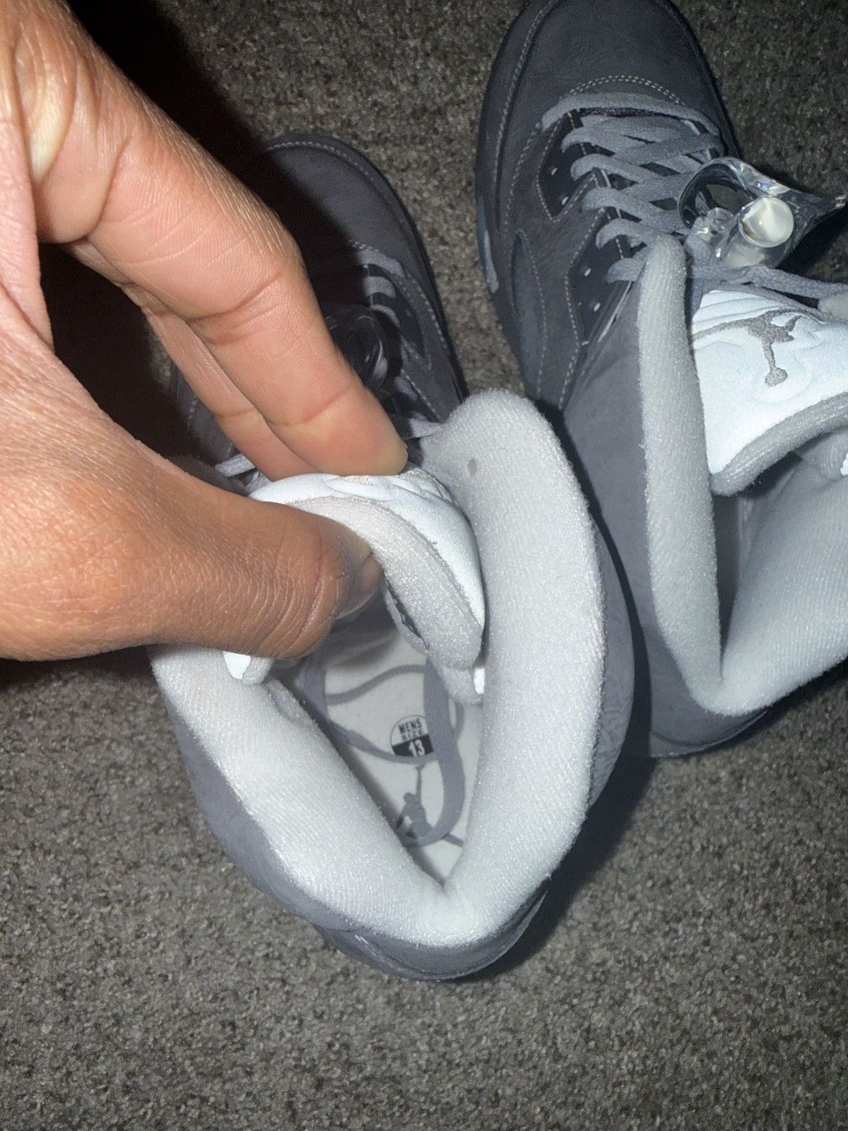 Jordan Brand WOLF GREY 5’S Size US 13 / EU 46 - 8 Thumbnail