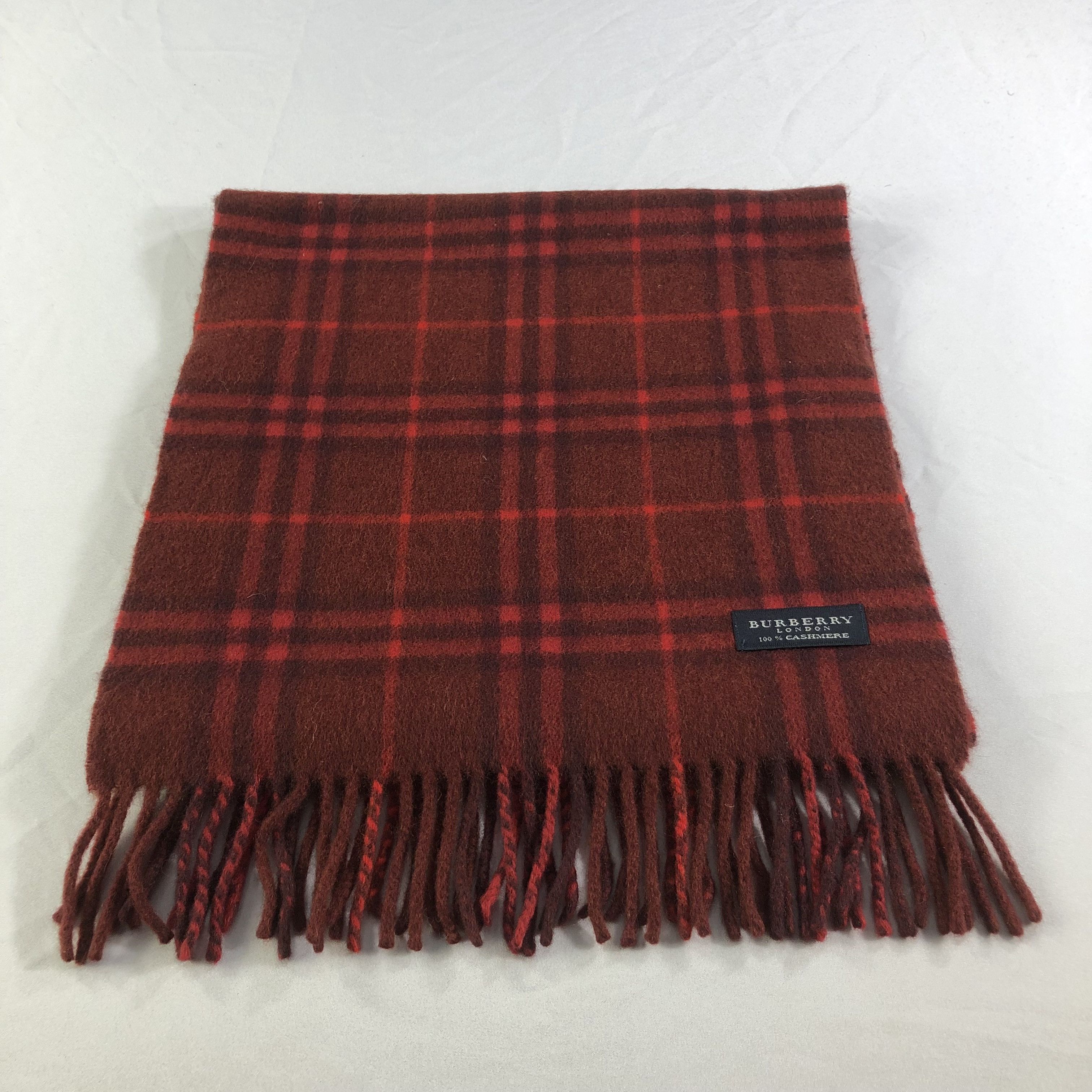 Burberry Burberry Nova Check Cashmere Scarf Muffler V1654 Size ONE SIZE - 3 Thumbnail