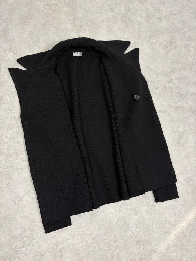 Dior FW2007 Dior Black Wool Double-Breasted Caban by Hedi Slimane Size US S / EU 44-46 / 1 - 7 Thumbnail