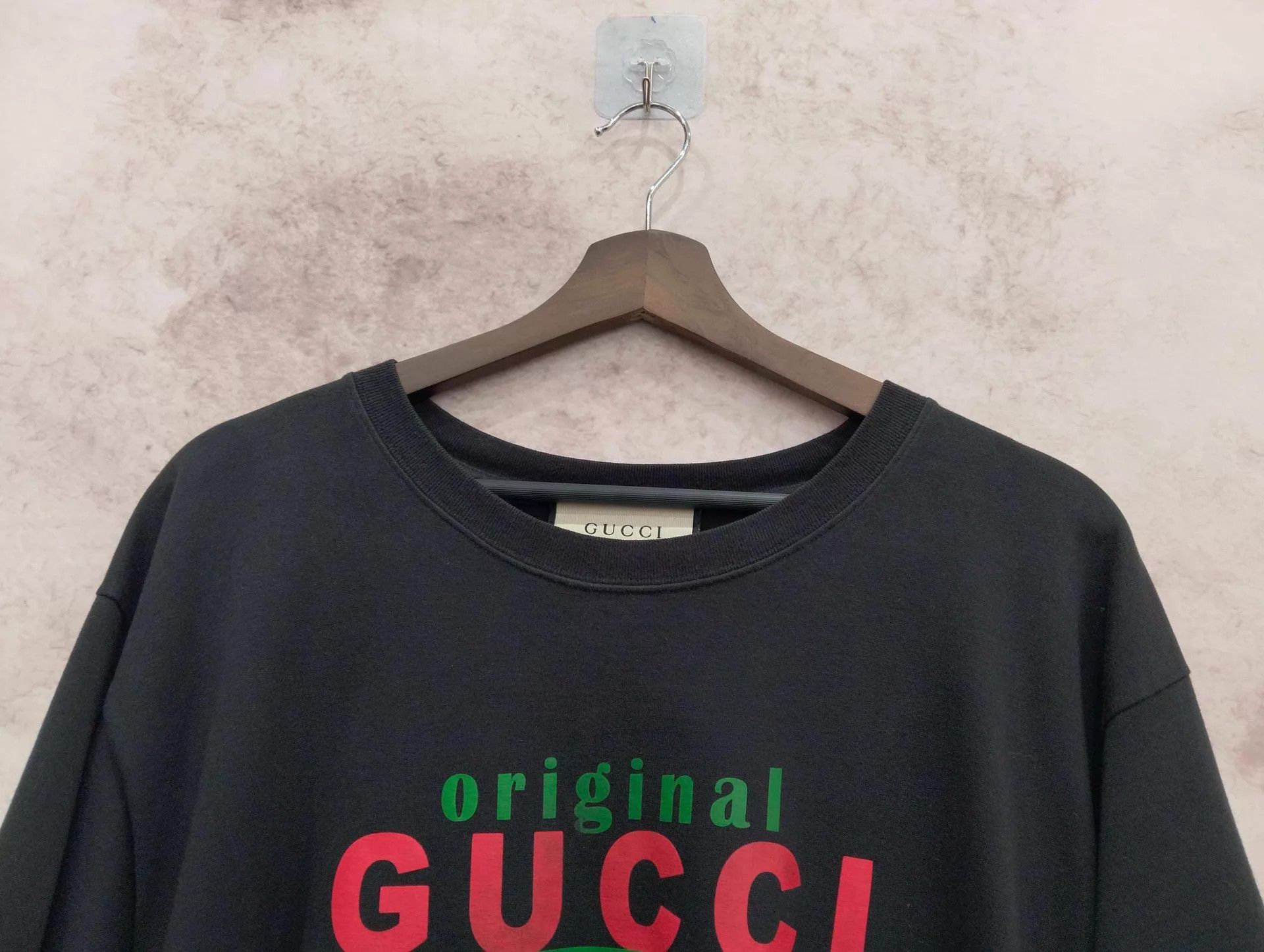 Gucci Gucci black logo print short tee S size Size US S / EU 44-46 / 1 - 3 Thumbnail