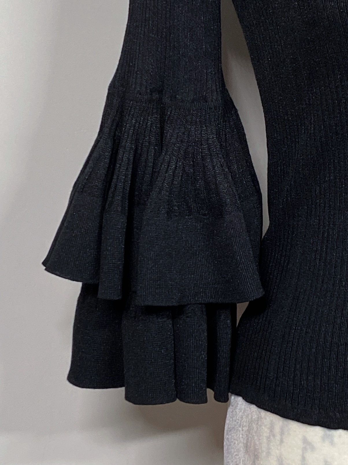 Zimmermann Zimmermann Tiered Ruffle Knit Top size 1/us size 6 Size M / US 6-8 / IT 42-44 - 6 Thumbnail