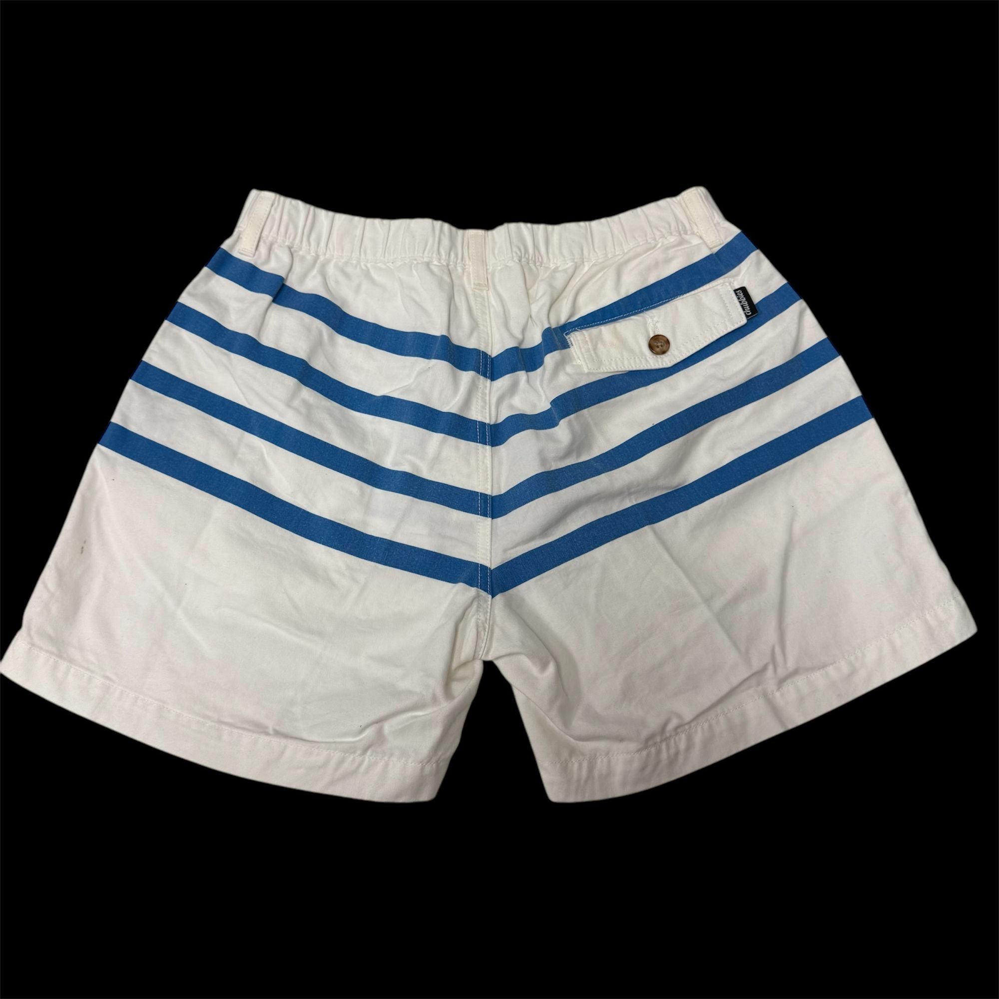 Chubbies Chubbies Stripe BOOMSHAKALAKA Sky's Out Thighs Out Shorts Size US 30 / EU 46 - 2 Thumbnail