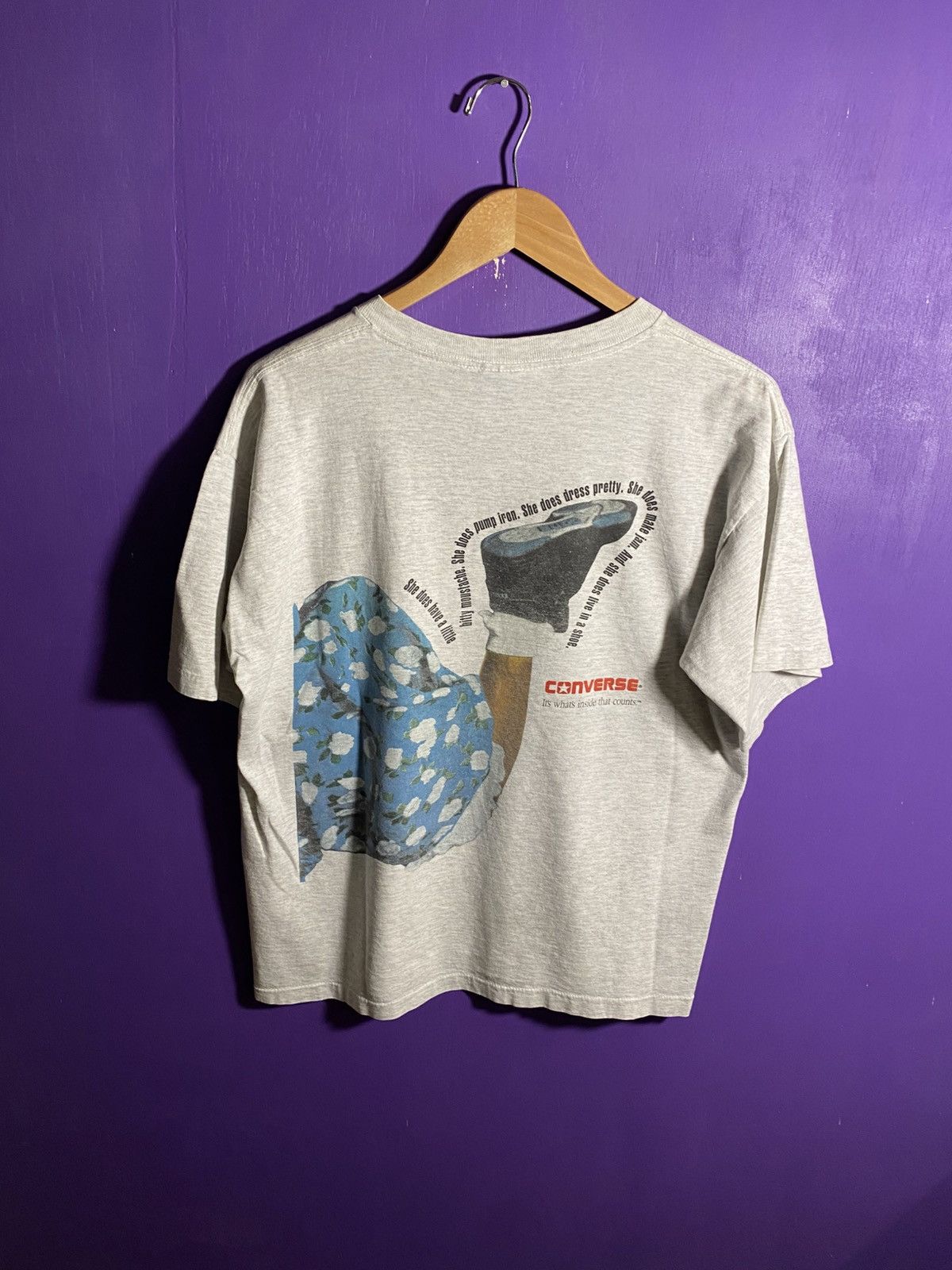 Salem Sportswear Vintage 90s Salem sportswear Larry Johnson grandma t-shirt Size US M / EU 48-50 / 2 - 2 Thumbnail