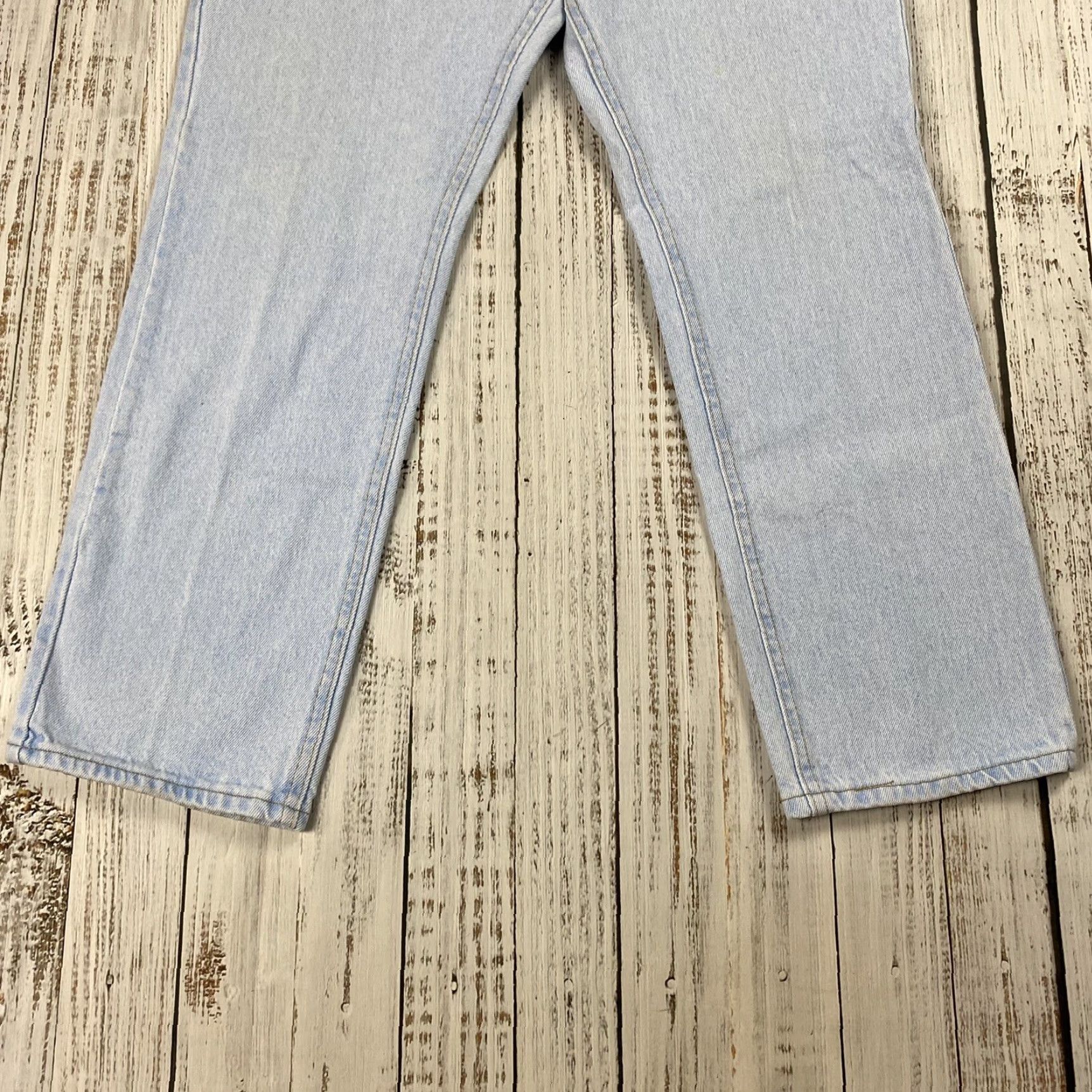 Lee VINTAGE Lee Classic Fit Jeans 38x30 Men Light Wash Blue 90s Denim United States Size US 38 / EU 54 - 3 Thumbnail