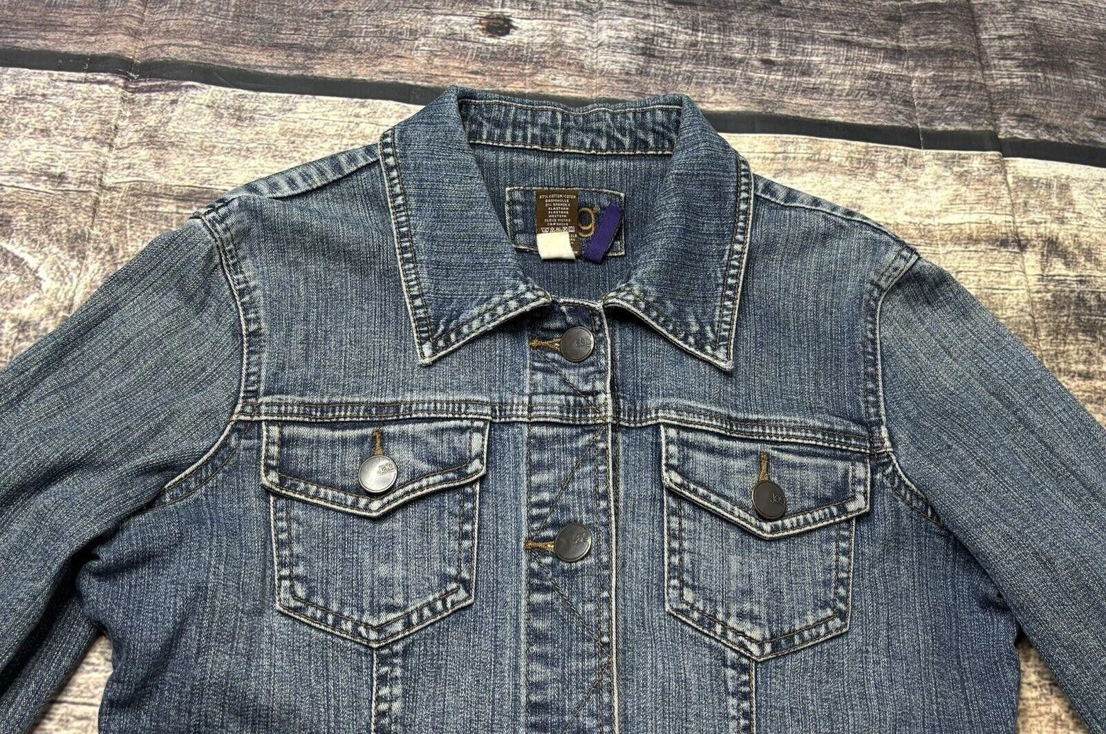Other Jag Jeans Denim Jacket Women's Small Cotton Stretch Pockets Size S / US 4 / IT 40 - 4 Thumbnail