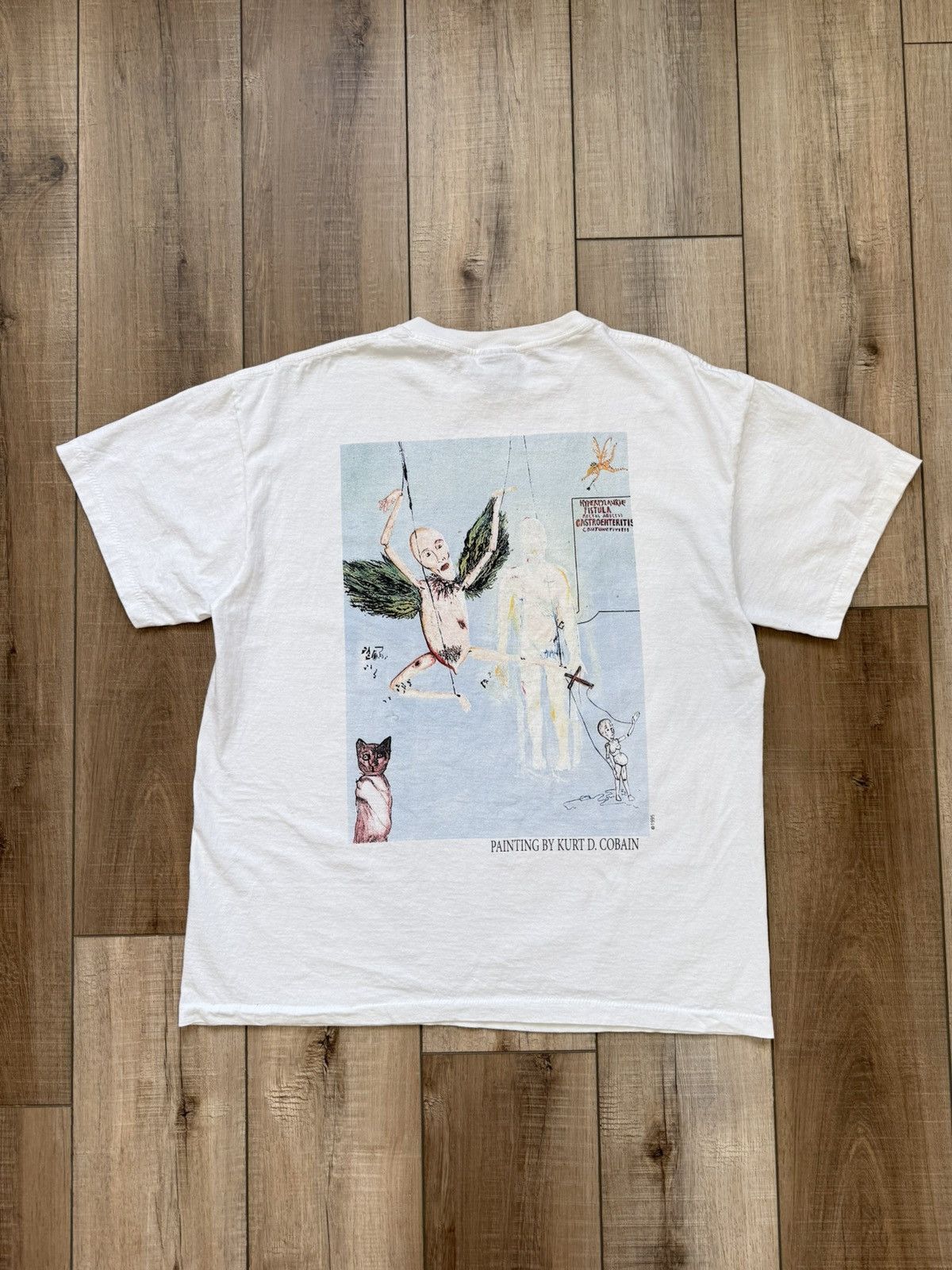 Nirvana Kurt Cobain Nirvana memorial tee Size US XL / EU 56 / 4 - 2 Thumbnail