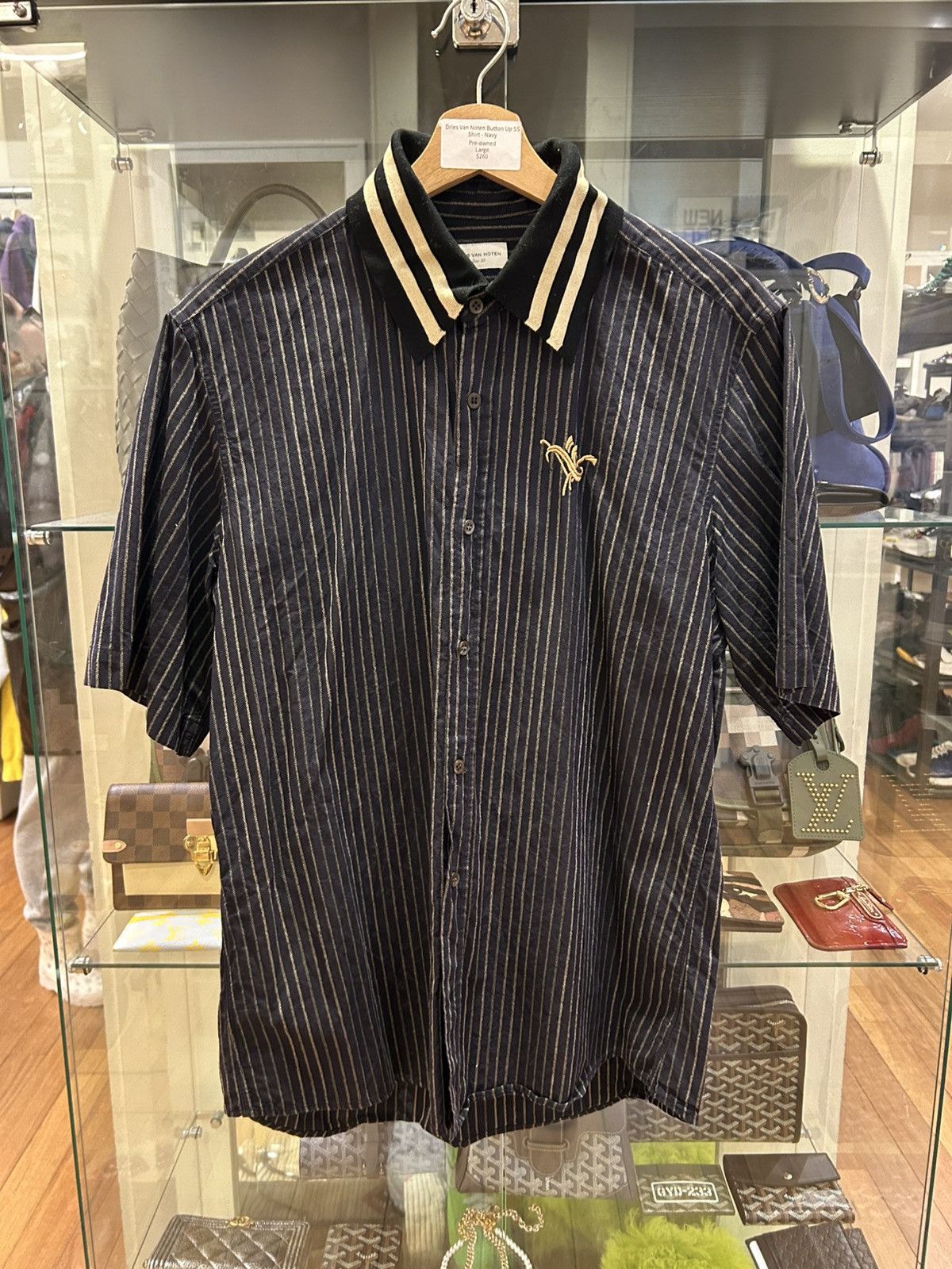 Dries Van Noten Dries Van Noten Button Up Striped Shirt Size US M / EU 48-50 / 2 - 1 Thumbnail