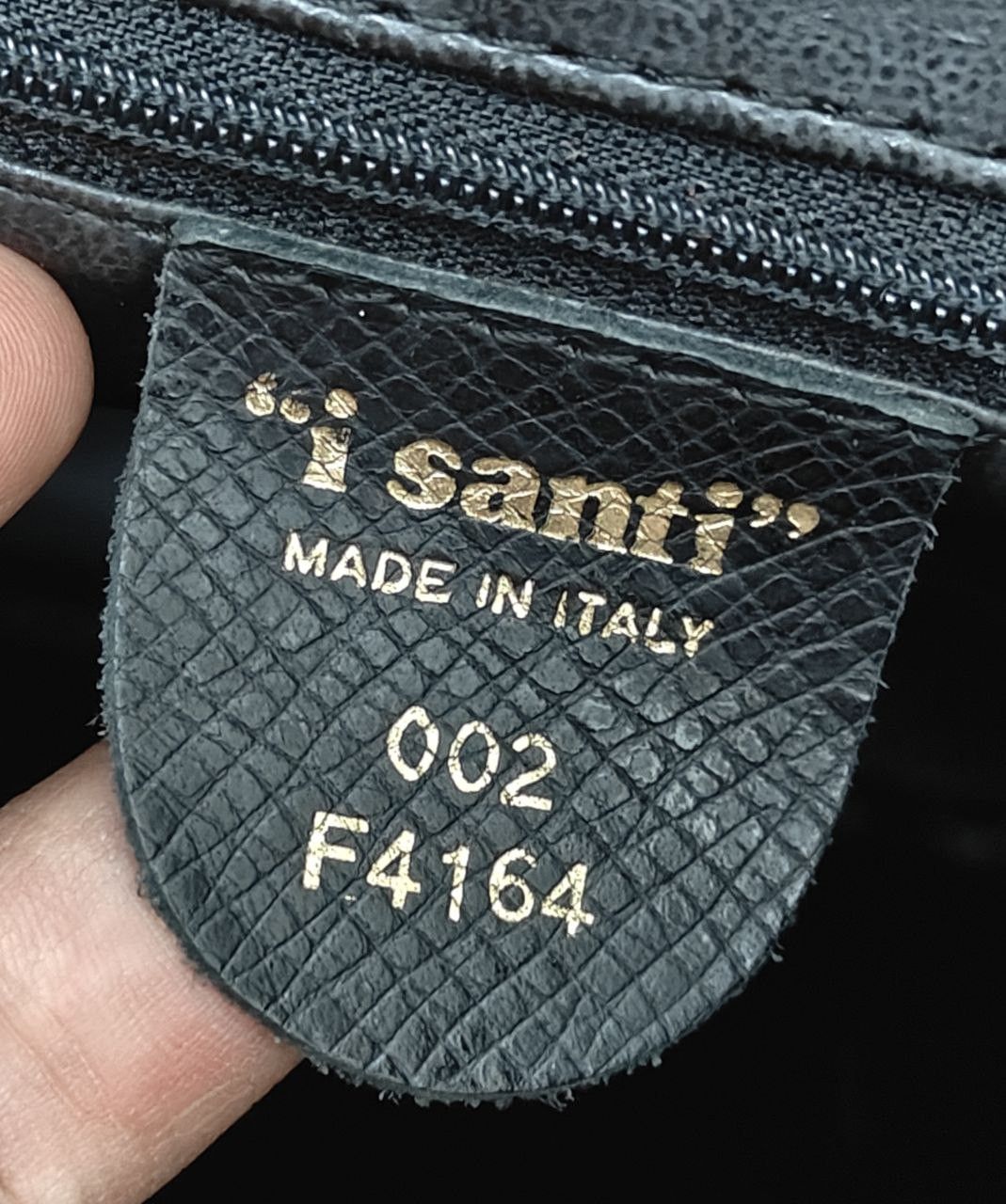 Leather Italian I Santi Leather Bagpack Size ONE SIZE - 8 Thumbnail