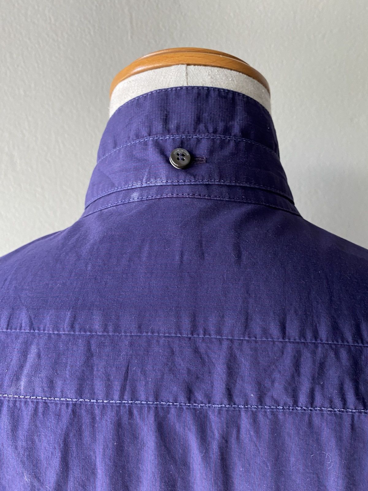 Solid Homme × Wooyoungmi SOLID HOMME Blue Long-Sleeve Shirt Size US M / EU 48-50 / 2 - 11 Thumbnail