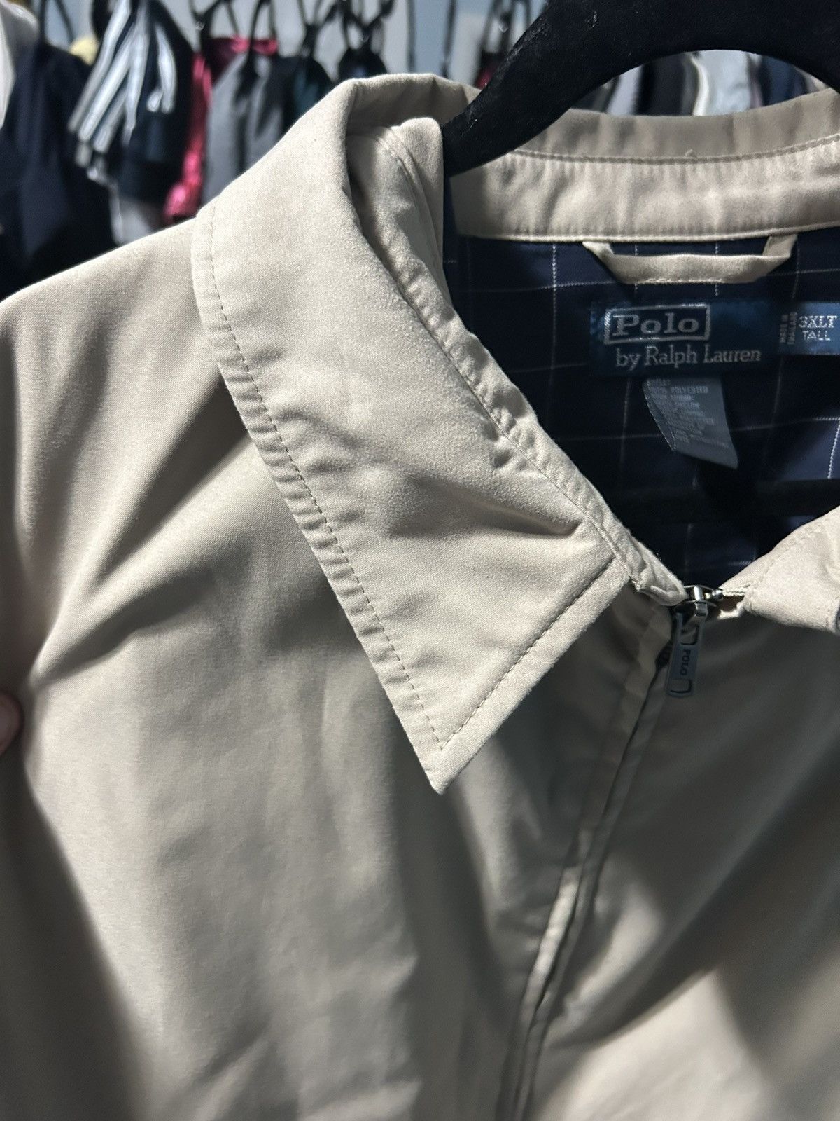 Polo Ralph Lauren Polo Ralph Lauren Khaki Bomber Jacker 3XLT Size US XXL / EU 58 / 5 - 7 Thumbnail