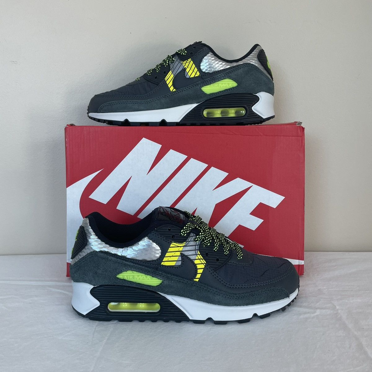Nike Nike Air Max 90 3M Pack Mens US Size 7.5 CZ2975-002 Size US 7.5 / EU 40-41 - 1 Thumbnail
