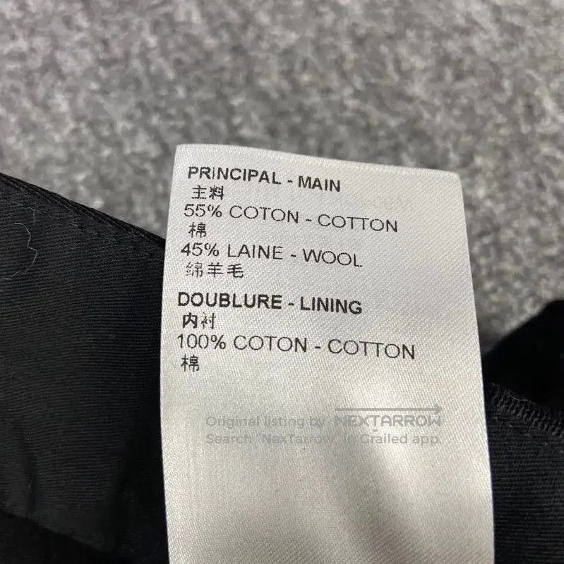 Louis Vuitton Louis Vuitton Black Cotton Casual Pants for Women . Size 23" - 6 Thumbnail