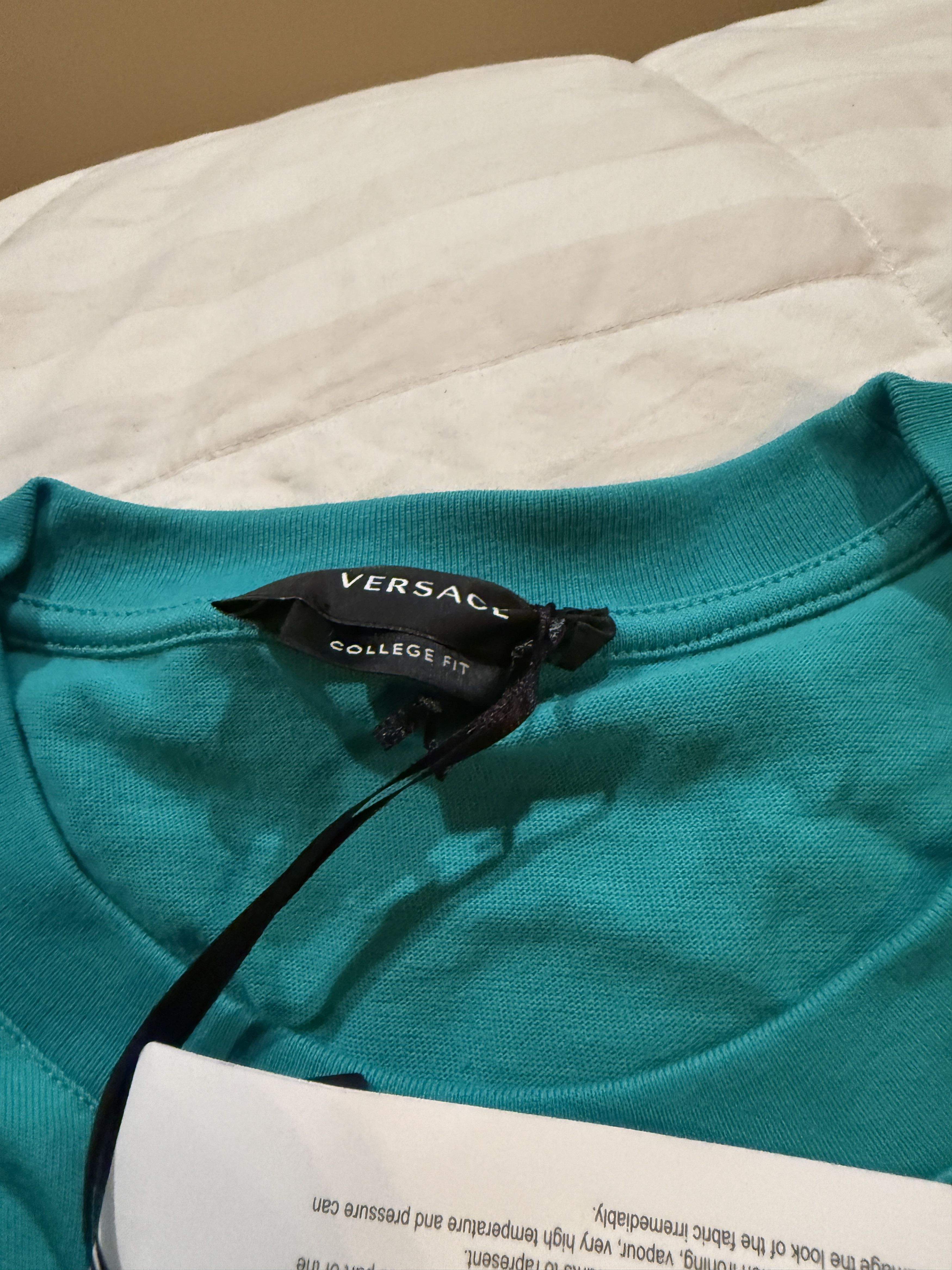 Versace Green Royal Rebellion T-Shirt Size US S / EU 44-46 / 1 - 5 Thumbnail