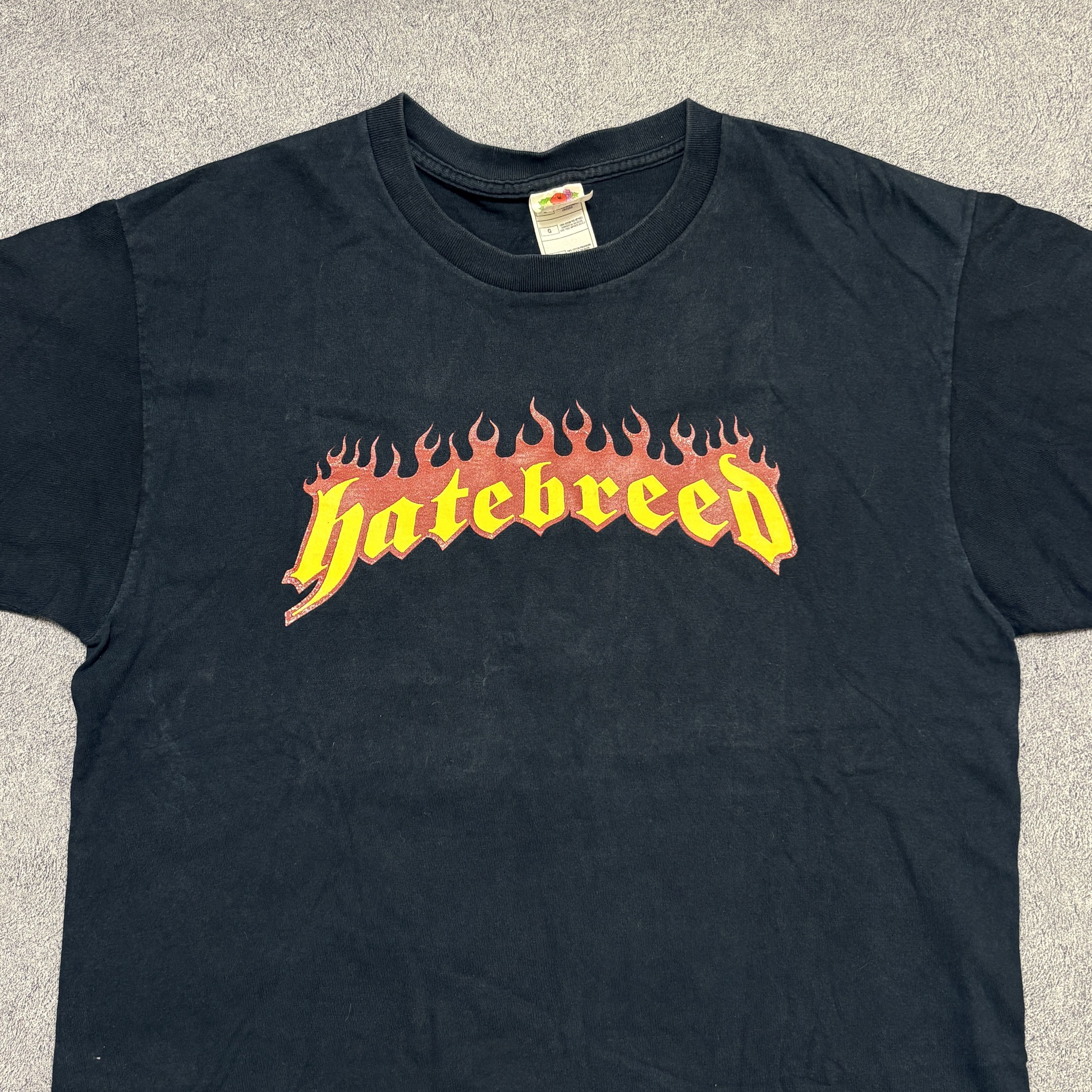 Band Tees Vintage Hatebreed Shirt 2003 Tour Hardcore Band Tee Madball Size US L / EU 52-54 / 3 - 3 Thumbnail