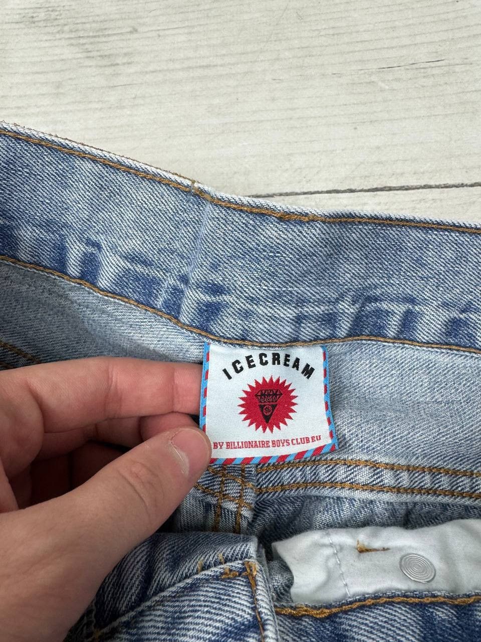 Billionaire Boys Club Icecream By Billionaire Boys Club Running Puppy Denim Jeans Size US 32 / EU 48 - 7 Thumbnail