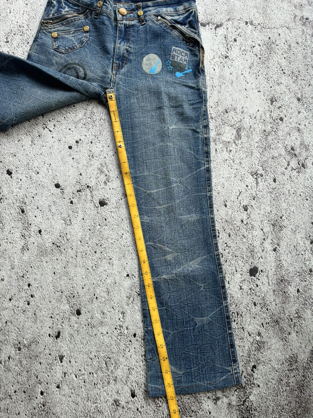 Hysteric Glamour Y2k Rock star Ifsixwasnine Punk style jeans Size US 29 - 12 Thumbnail