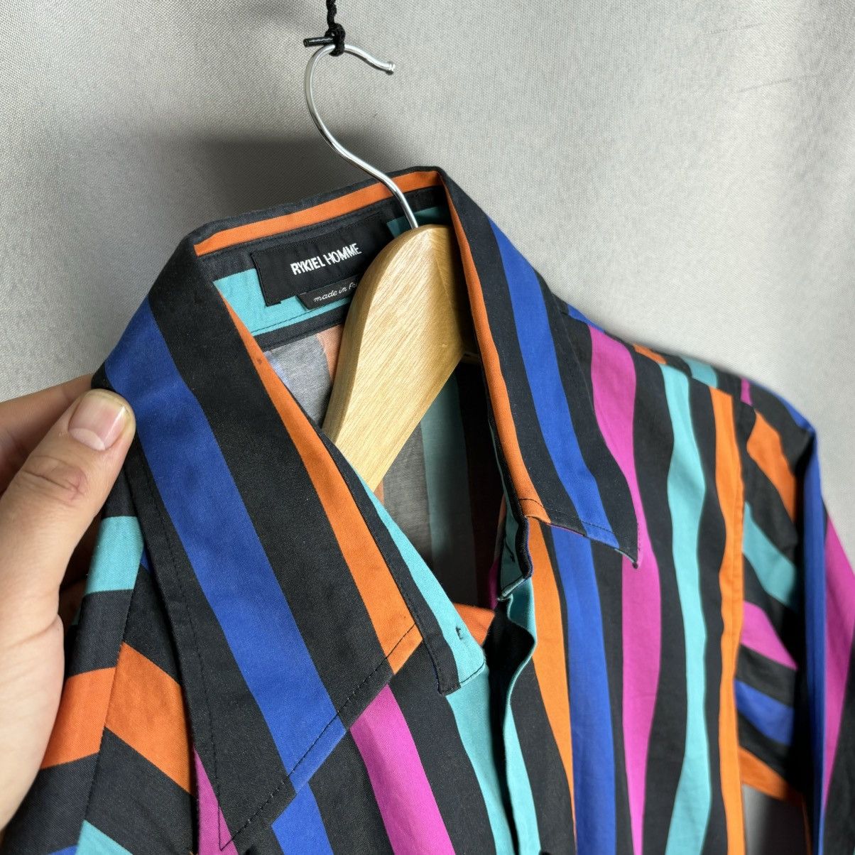 Other Rykiel Homme luxury shirt button up m-l France vintage Size US M / EU 48-50 / 2 - 2 Thumbnail
