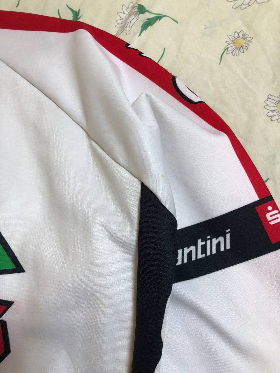 Vintage Cycling Jersey Mens Santini sportwear Size US L / EU 52-54 / 3 - 17 Thumbnail