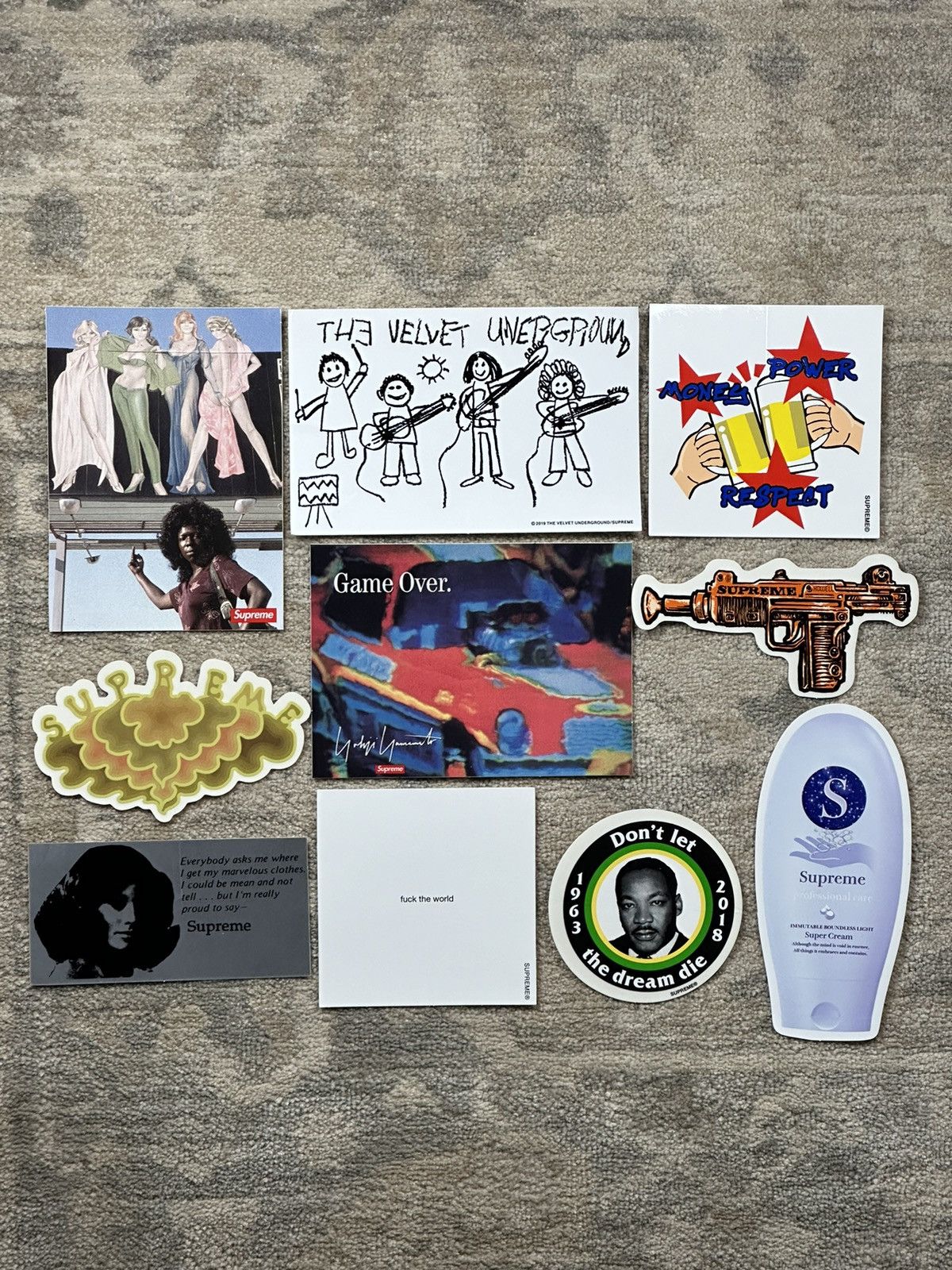Supreme 10x Supreme Stickers Lot Size ONE SIZE - 1 Thumbnail