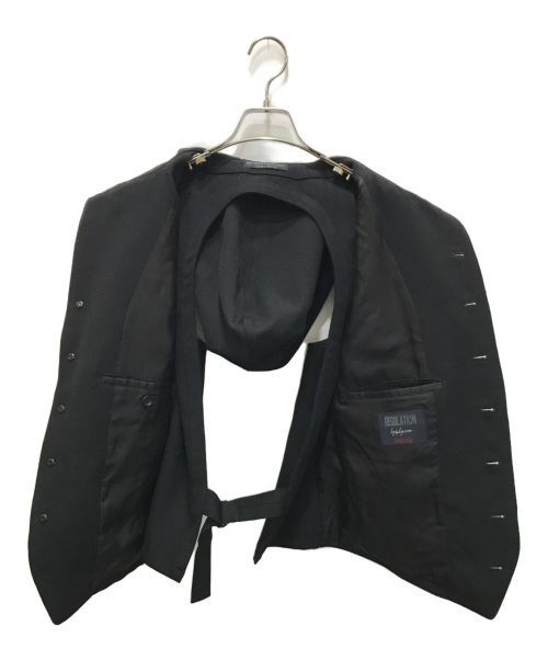Yohji Yamamoto YOHJI YAMAMOTO REGULATION BLACK Hooded vest Size US XL / EU 56 / 4 - 3 Thumbnail