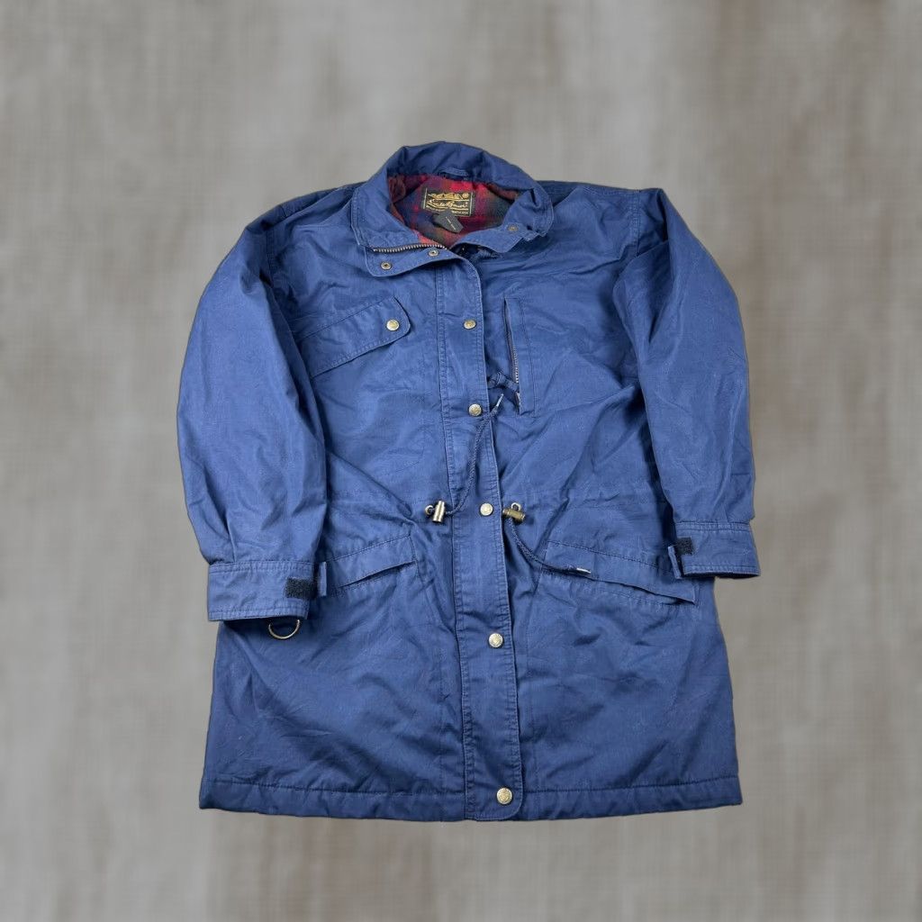 Eddie Bauer VINTAGE Eddie Bauer Coat Mens M Parka Wool Insulated 90s Blue Size US M / EU 48-50 / 2 - 1 Thumbnail