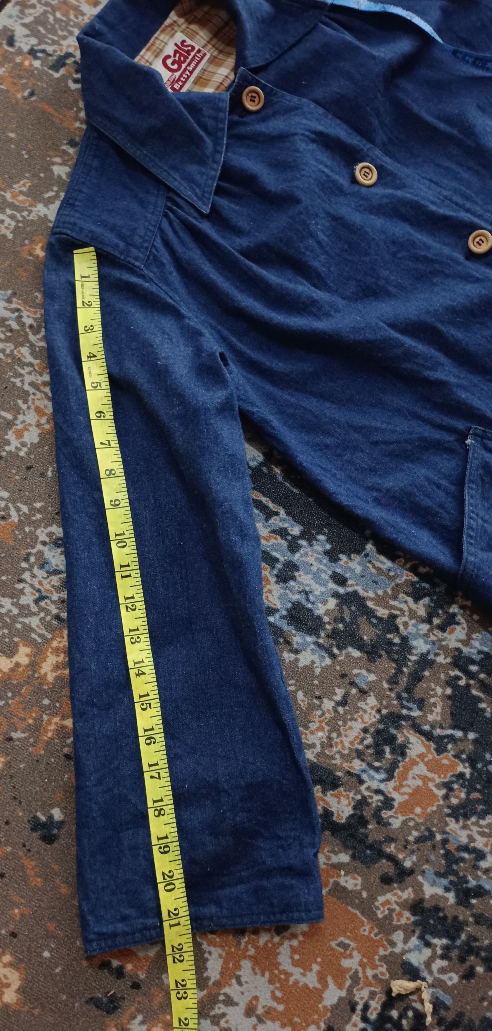 Big John Vintage🔥🔥Big John Gals Workwear Denim Jacket Size US XL / EU 56 / 4 - 15 Thumbnail