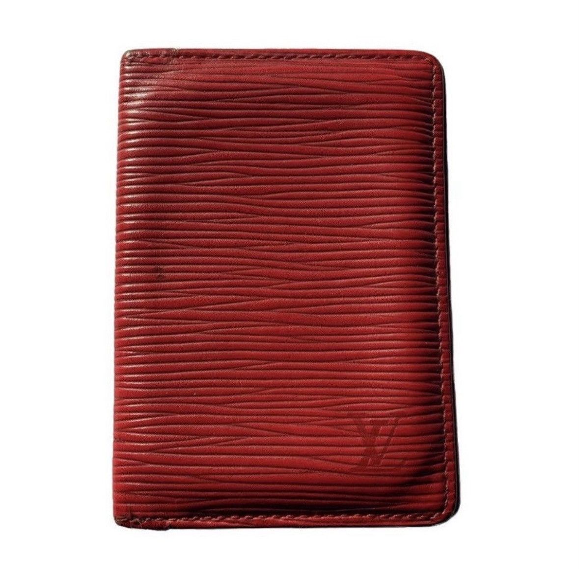 Louis Vuitton Louis Vuitton Red Epi Leather Pocket Organizer Size ONE SIZE - 1 Thumbnail