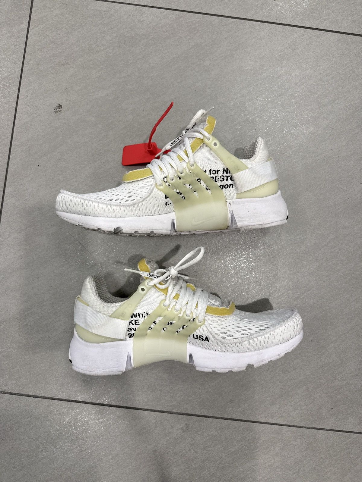 Nike × Off-White Nike Air Presto Off White White Size 10 Size US 10 / EU 43 - 2 Thumbnail