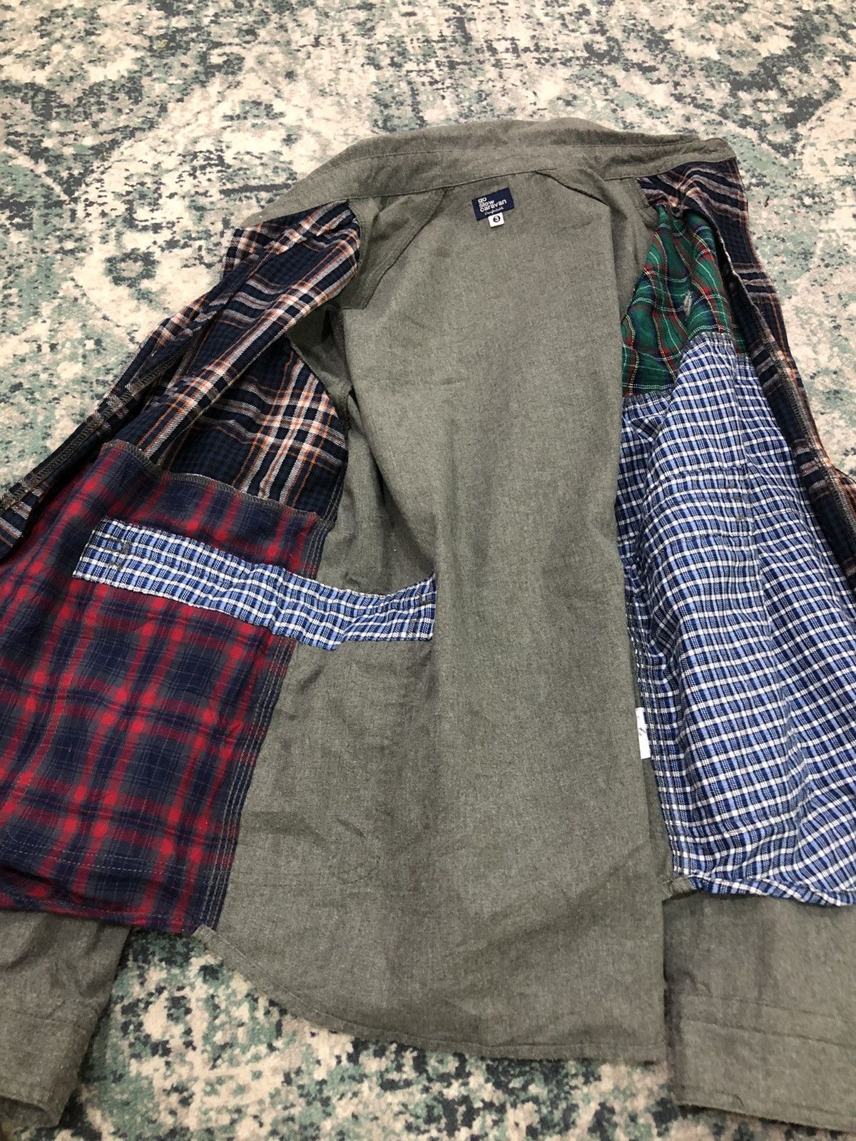 go slow caravan FW2020 ' Go Slow Caravan ' 5 Cut Layered Double Big Pocket Size US L / EU 52-54 / 3 - 15 Thumbnail