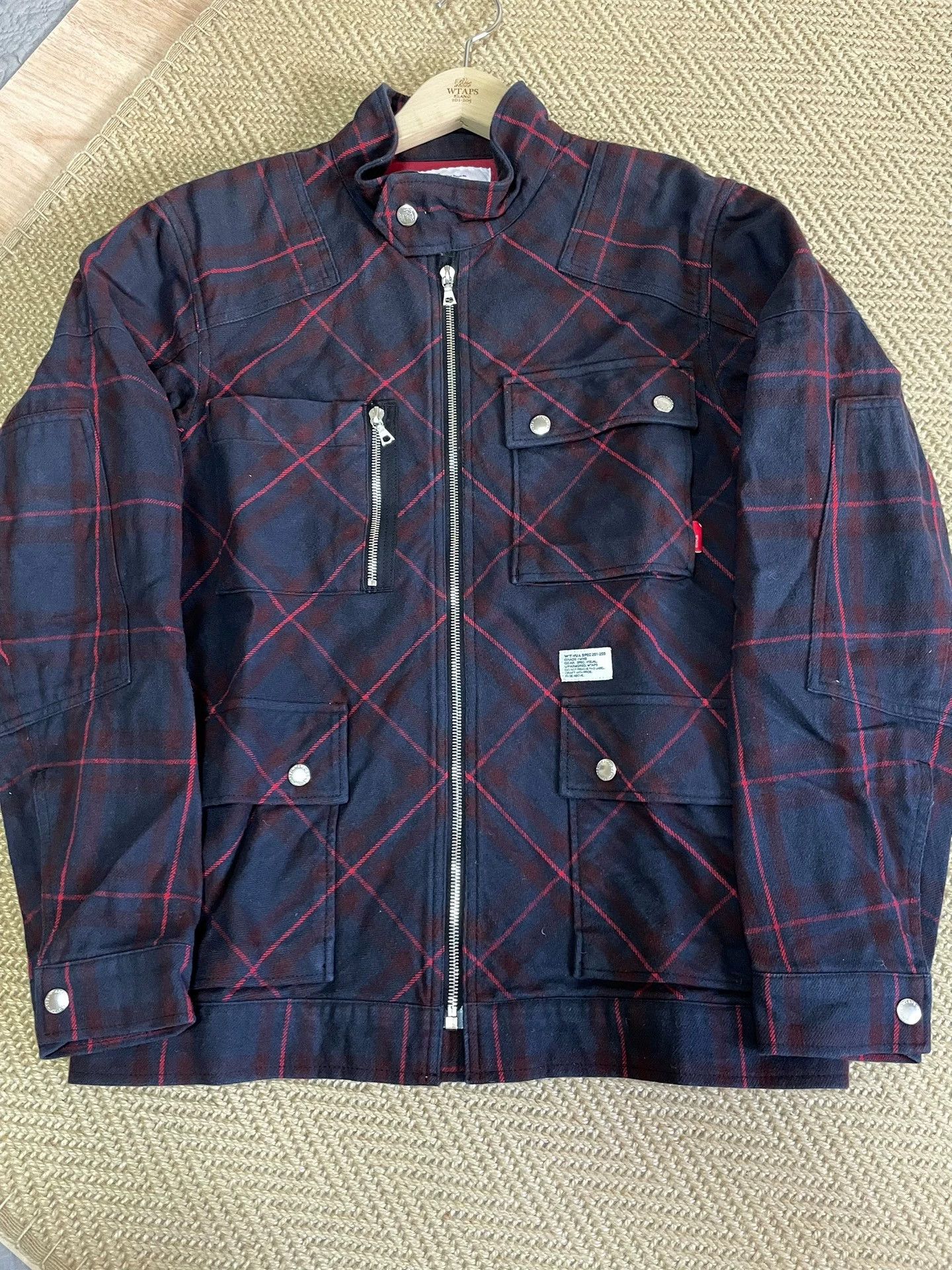Wtaps WTAPS M3 Twill Textile Quilted Biker Jacket L Good Condition Size US L / EU 52-54 / 3 - 1 Thumbnail