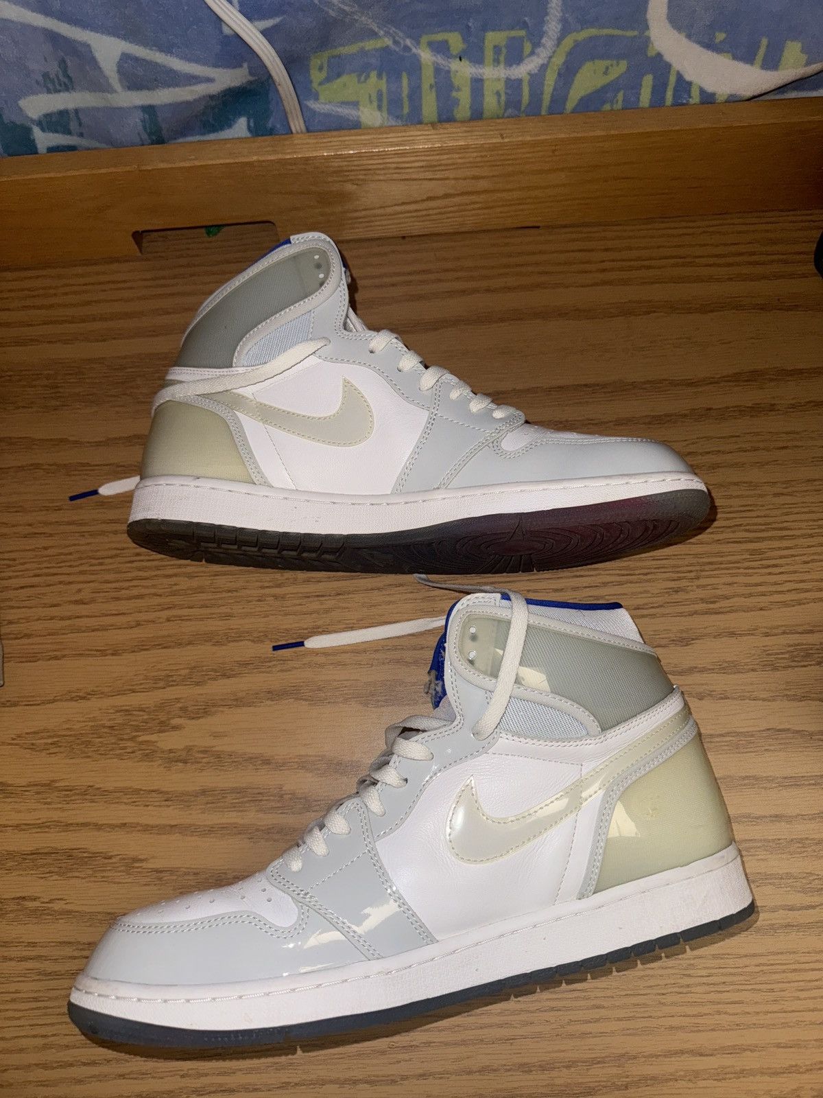Nike Nike Air Jordan 1 High Zoom Racer Blue Size US 13 / EU 46 - 1 Thumbnail