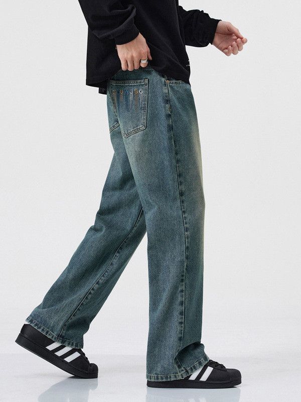 Vintage American high street straight leg Cleanfit flared jeans Size US 32 / EU 48 - 3 Thumbnail