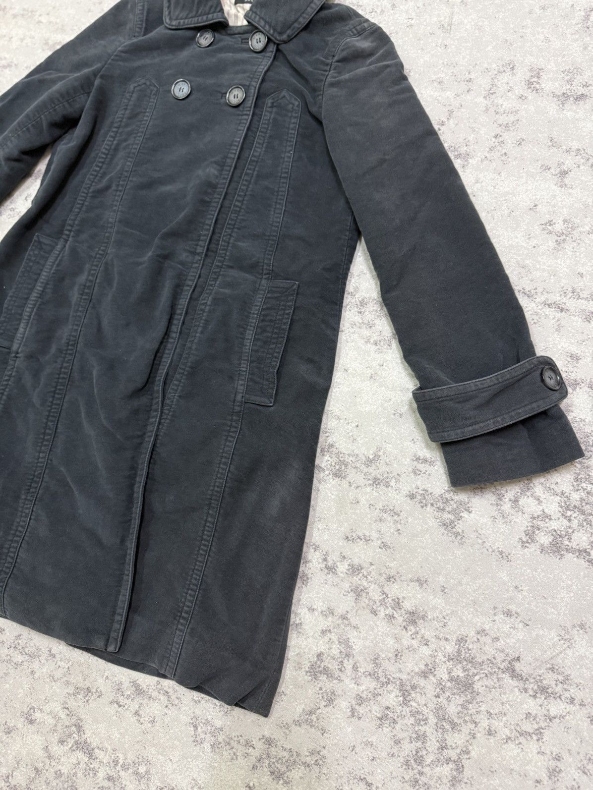 Marc Jacobs Vintage Marc Jacobs Double Breasted Long Coat Jacket Size S / US 4 / IT 40 - 5 Thumbnail